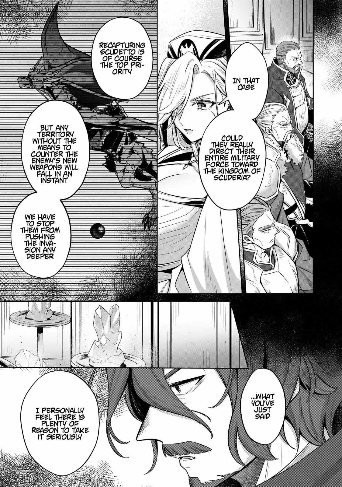 Okiraku Ryoushu no Tanoshii Ryouchi Bouei ~Seisan-kei Majutsu de Na mo na Kimura wo Saikyou no Jousai Toshi ni~ Chapter 42.2 — Page 7