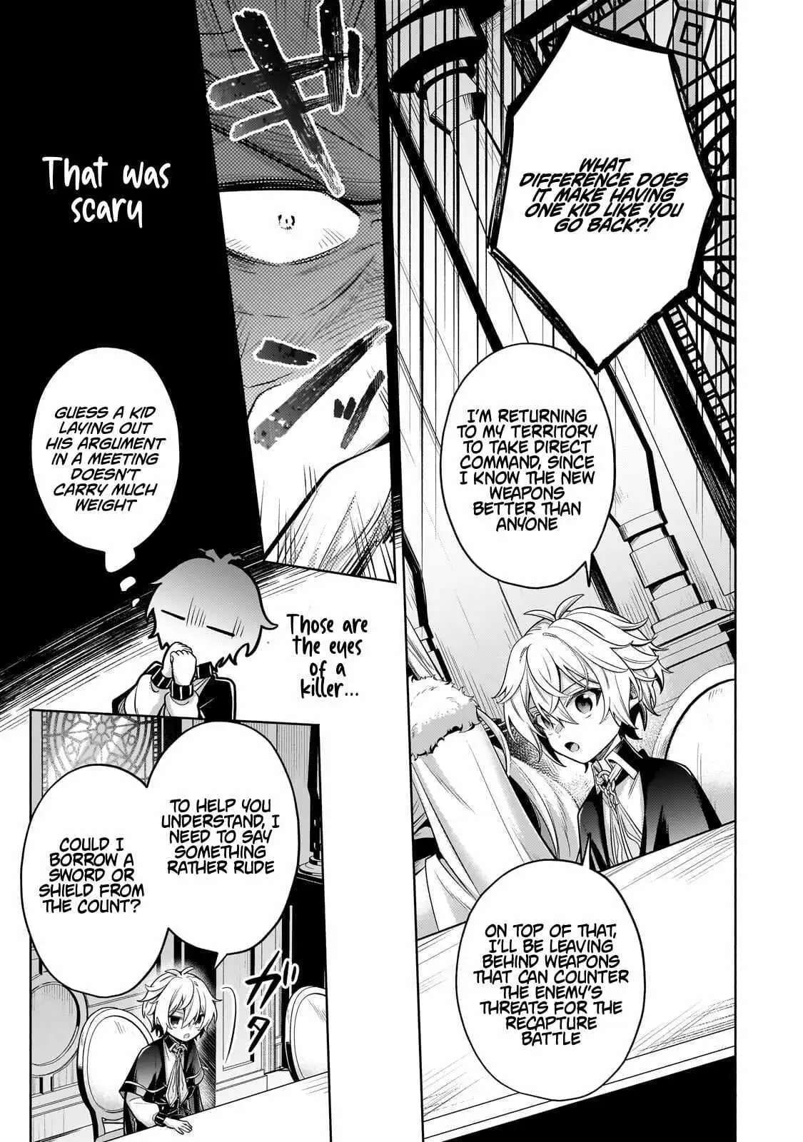 Okiraku Ryoushu no Tanoshii Ryouchi Bouei ~Seisan-kei Majutsu de Na mo na Kimura wo Saikyou no Jousai Toshi ni~ Chapter 42.2 — Page 9