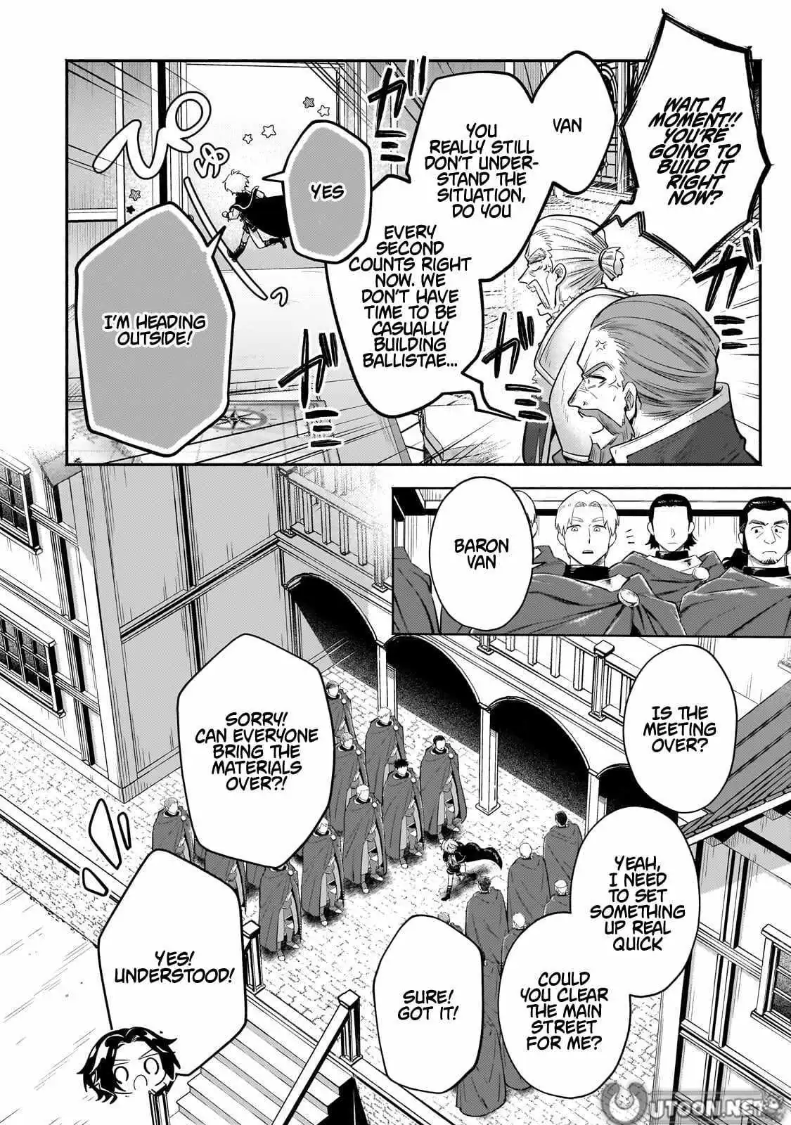 Okiraku Ryoushu no Tanoshii Ryouchi Bouei ~Seisan-kei Majutsu de Na mo na Kimura wo Saikyou no Jousai Toshi ni~ Chapter 42.3 — Page 6