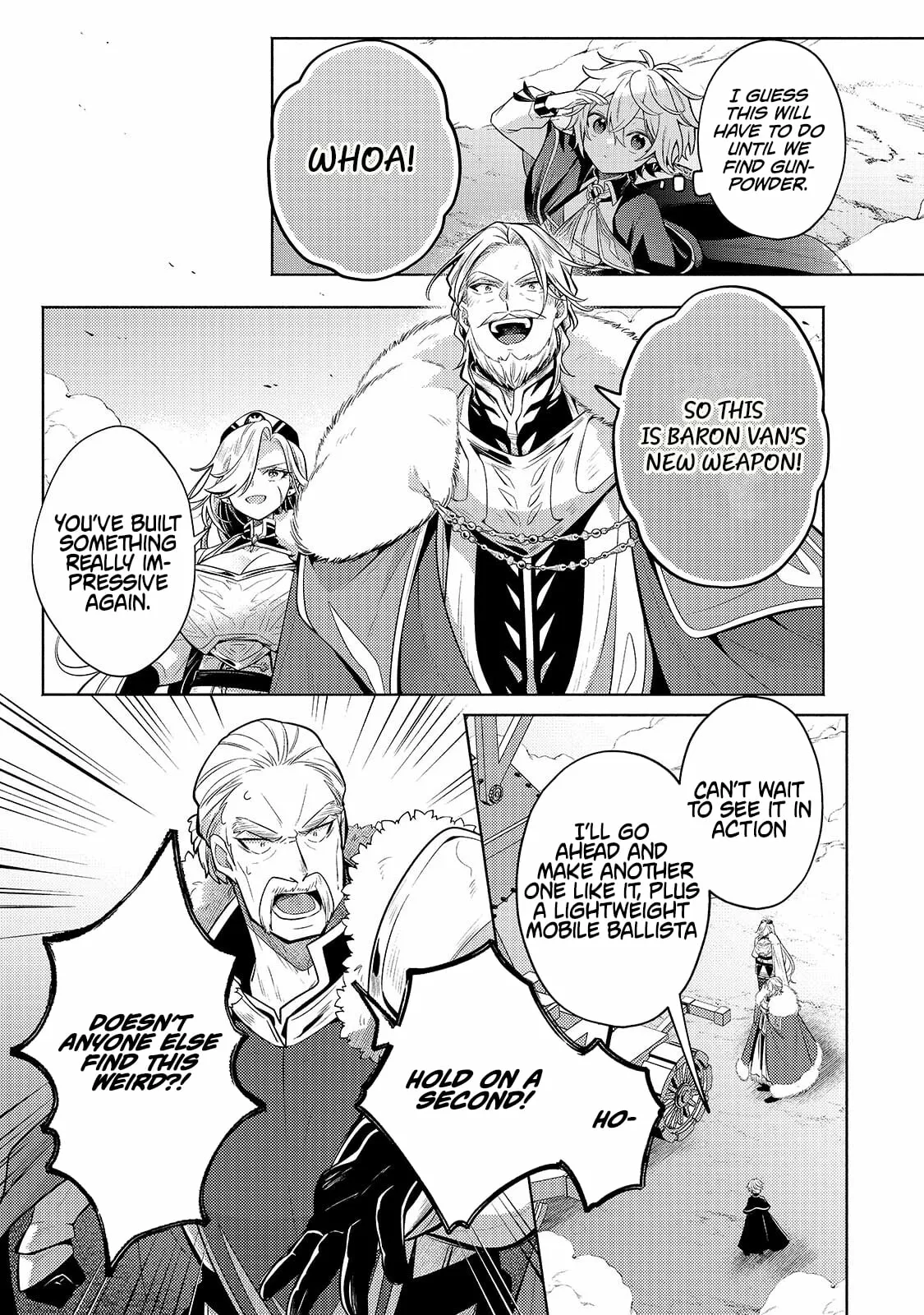Okiraku Ryoushu no Tanoshii Ryouchi Bouei ~Seisan-kei Majutsu de Na mo na Kimura wo Saikyou no Jousai Toshi ni~ Chapter 43.1 — Page 3