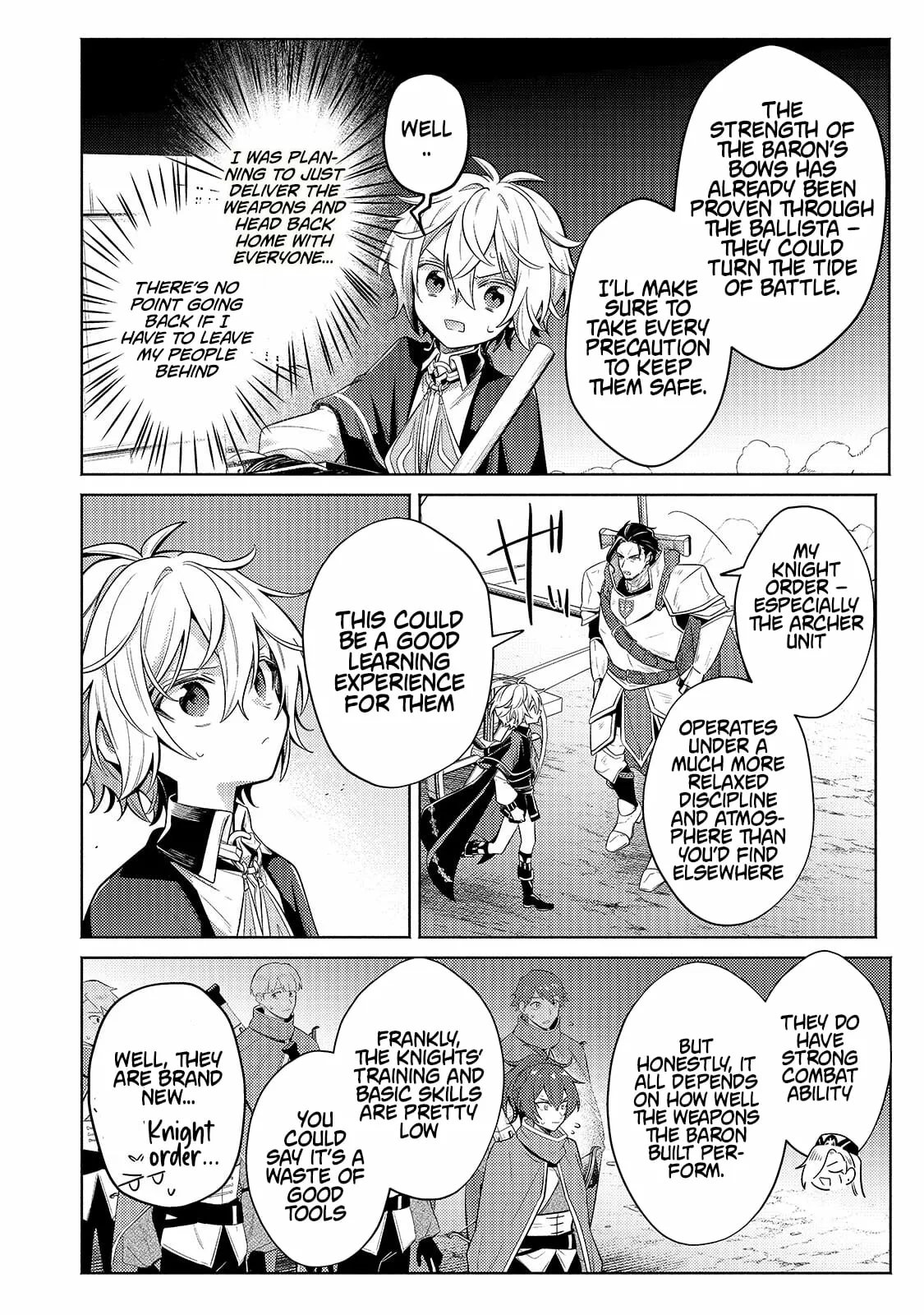 Okiraku Ryoushu no Tanoshii Ryouchi Bouei ~Seisan-kei Majutsu de Na mo na Kimura wo Saikyou no Jousai Toshi ni~ Chapter 43.1 — Page 6