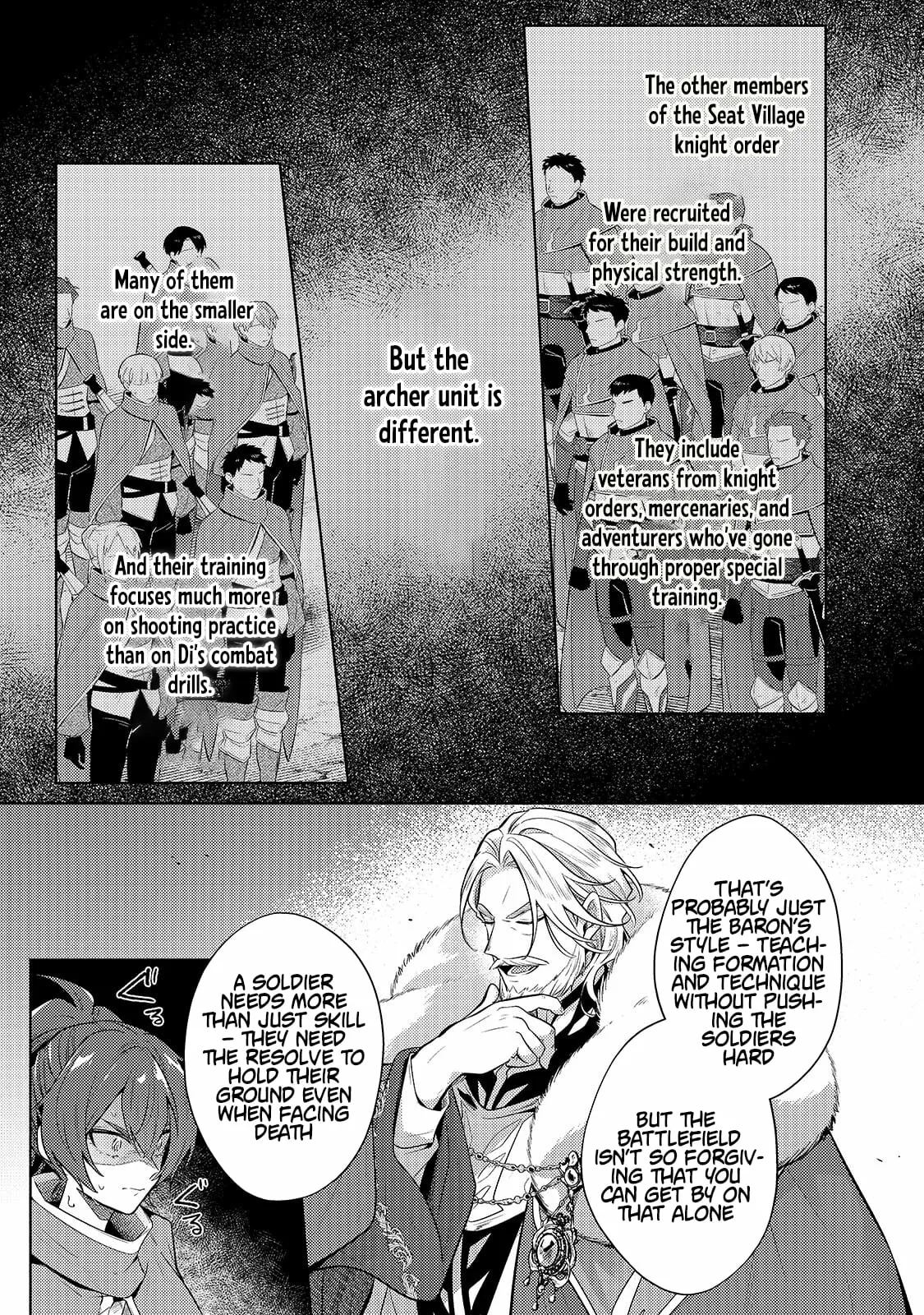 Okiraku Ryoushu no Tanoshii Ryouchi Bouei ~Seisan-kei Majutsu de Na mo na Kimura wo Saikyou no Jousai Toshi ni~ Chapter 43.1 — Page 7