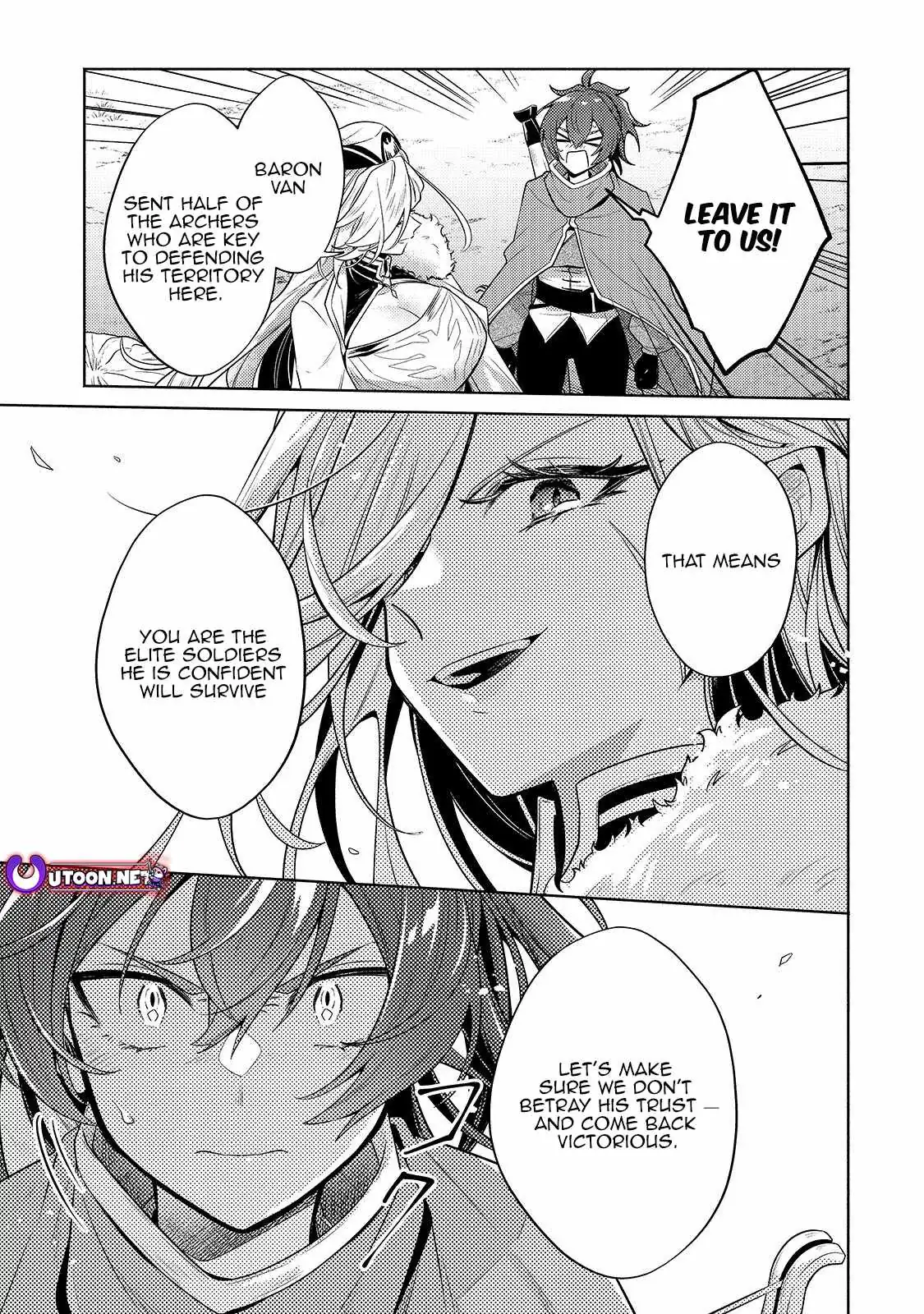 Okiraku Ryoushu no Tanoshii Ryouchi Bouei ~Seisan-kei Majutsu de Na mo na Kimura wo Saikyou no Jousai Toshi ni~ Chapter 44.1 — Page 4
