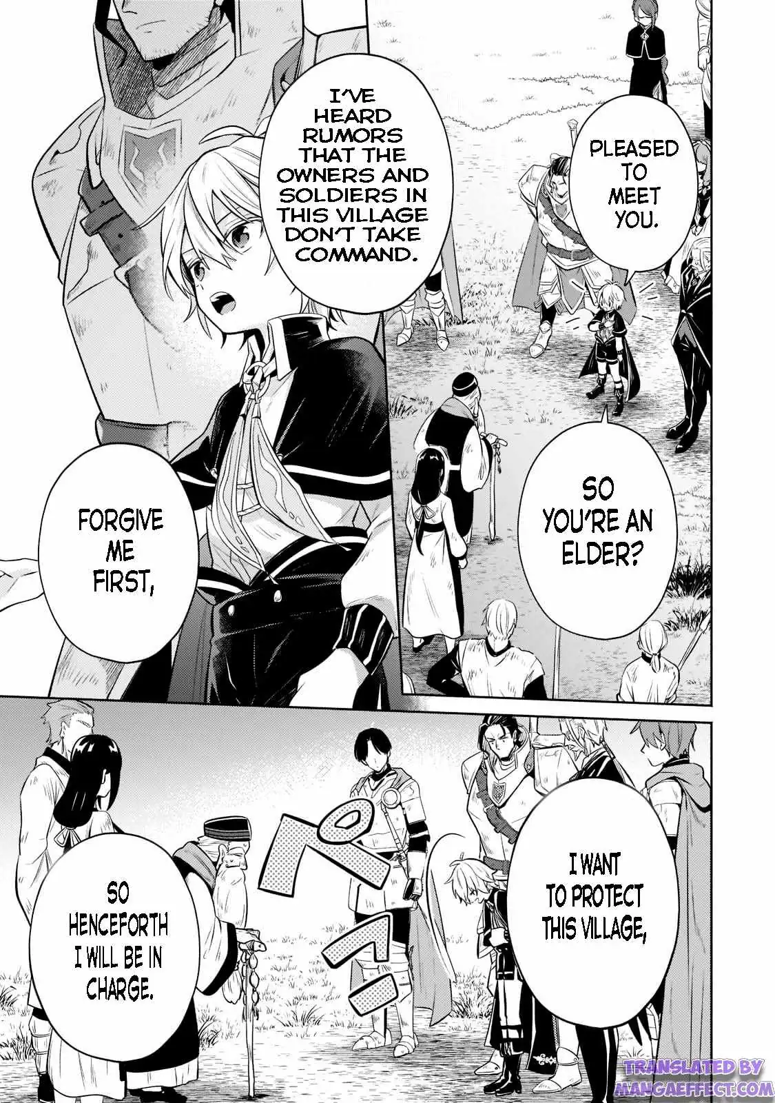 Okiraku Ryoushu no Tanoshii Ryouchi Bouei ~Seisan-kei Majutsu de Na mo na Kimura wo Saikyou no Jousai Toshi ni~ Chapter 7.1 — Page 3