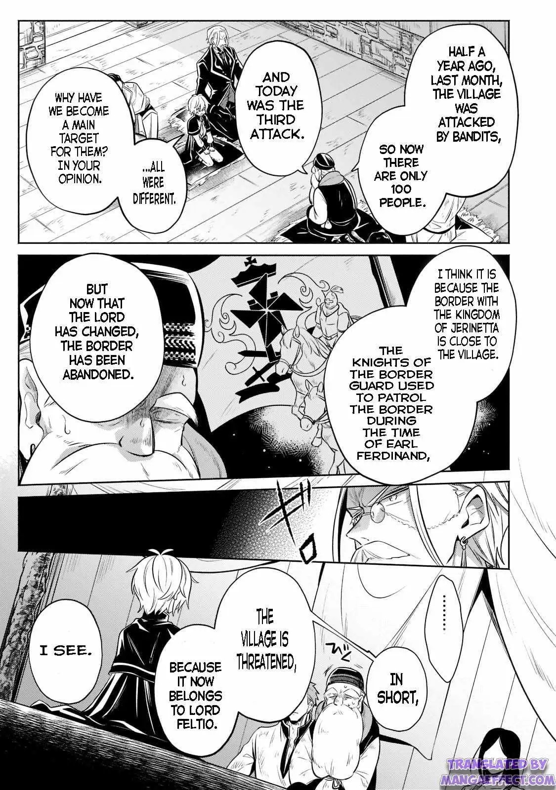 Okiraku Ryoushu no Tanoshii Ryouchi Bouei ~Seisan-kei Majutsu de Na mo na Kimura wo Saikyou no Jousai Toshi ni~ Chapter 7.1 — Page 6