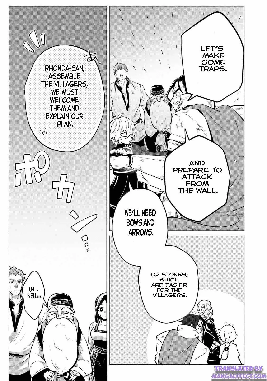 Okiraku Ryoushu no Tanoshii Ryouchi Bouei ~Seisan-kei Majutsu de Na mo na Kimura wo Saikyou no Jousai Toshi ni~ Chapter 7.2 — Page 3