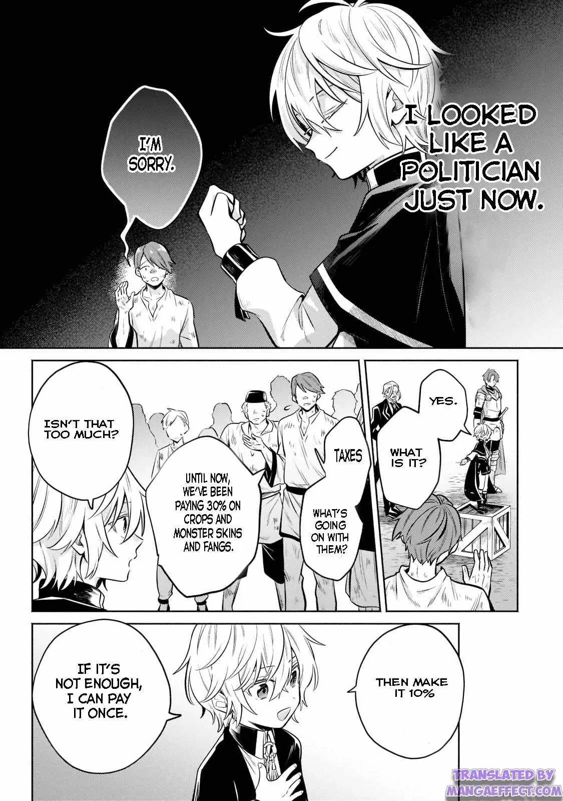 Okiraku Ryoushu no Tanoshii Ryouchi Bouei ~Seisan-kei Majutsu de Na mo na Kimura wo Saikyou no Jousai Toshi ni~ Chapter 7.2 — Page 5