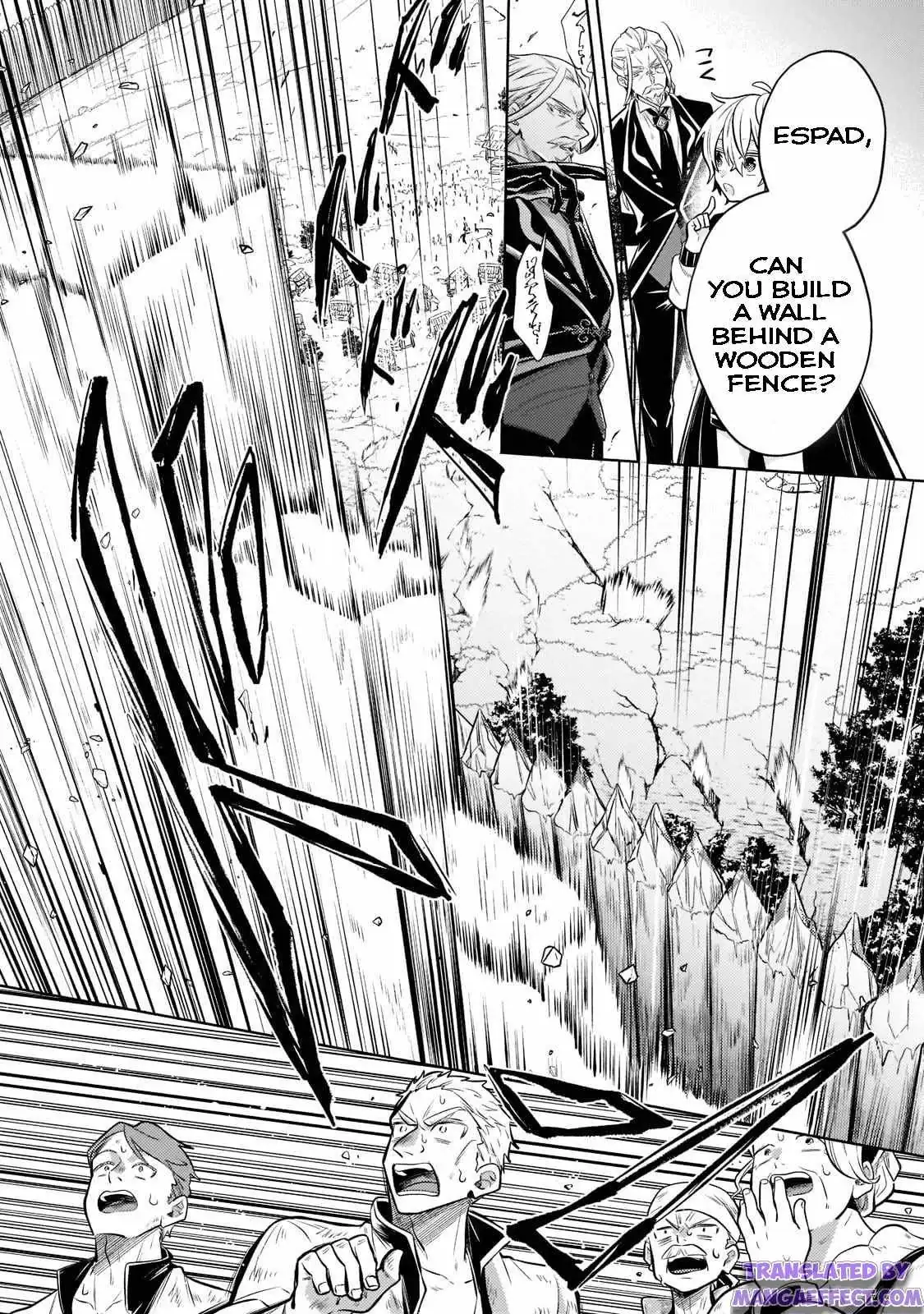 Okiraku Ryoushu no Tanoshii Ryouchi Bouei ~Seisan-kei Majutsu de Na mo na Kimura wo Saikyou no Jousai Toshi ni~ Chapter 7.2 — Page 8