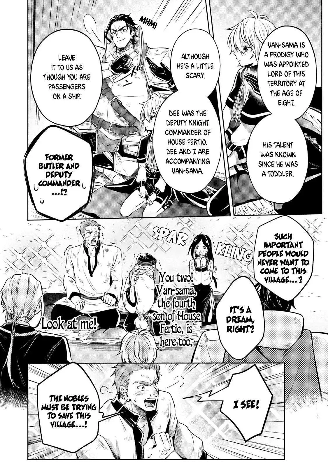 Okiraku Ryoushu no Tanoshii Ryouchi Bouei ~Seisan-kei Majutsu de Na mo na Kimura wo Saikyou no Jousai Toshi ni~ Chapter 7 — Page 13
