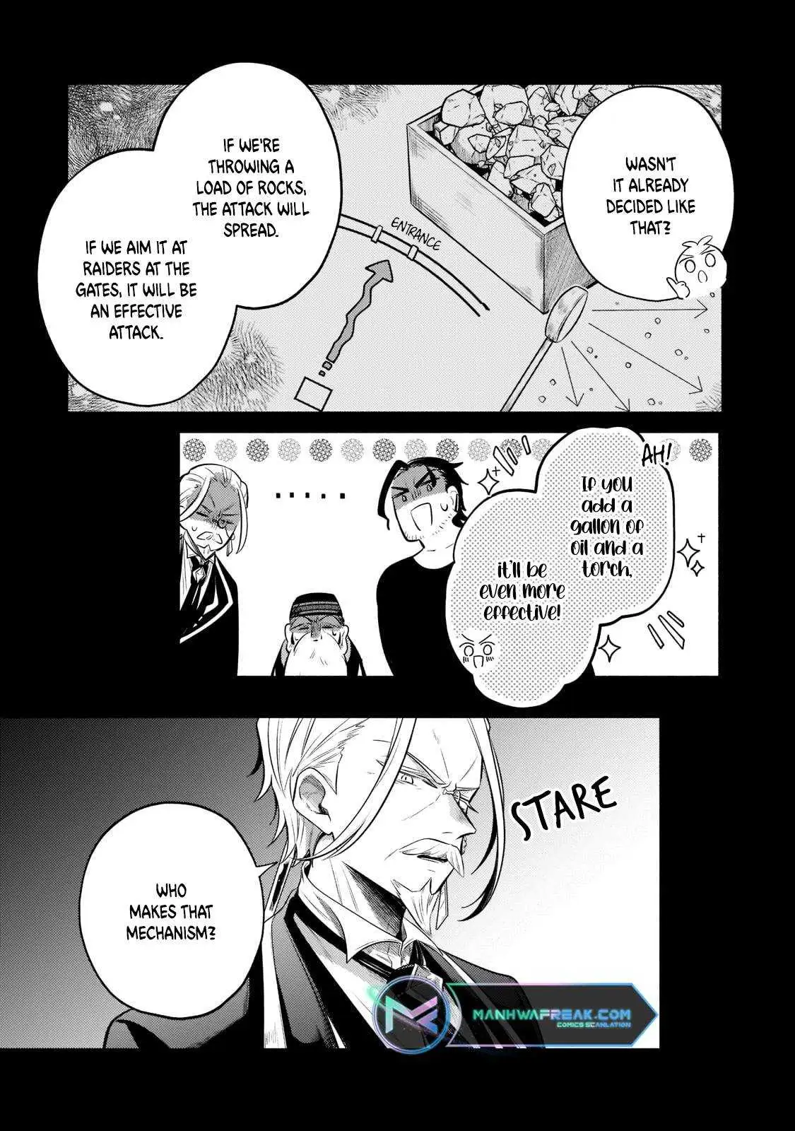Okiraku Ryoushu no Tanoshii Ryouchi Bouei ~Seisan-kei Majutsu de Na mo na Kimura wo Saikyou no Jousai Toshi ni~ Chapter 8 — Page 5