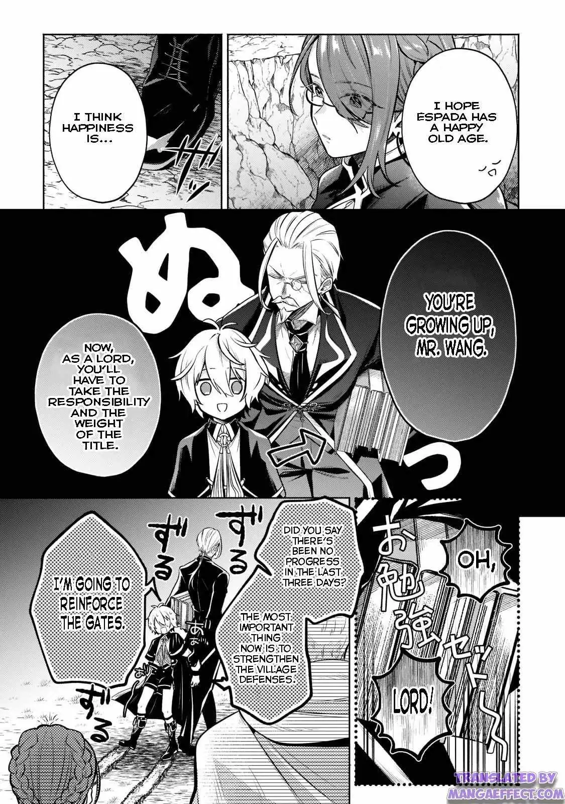 Okiraku Ryoushu no Tanoshii Ryouchi Bouei ~Seisan-kei Majutsu de Na mo na Kimura wo Saikyou no Jousai Toshi ni~ Chapter 9.1 — Page 3