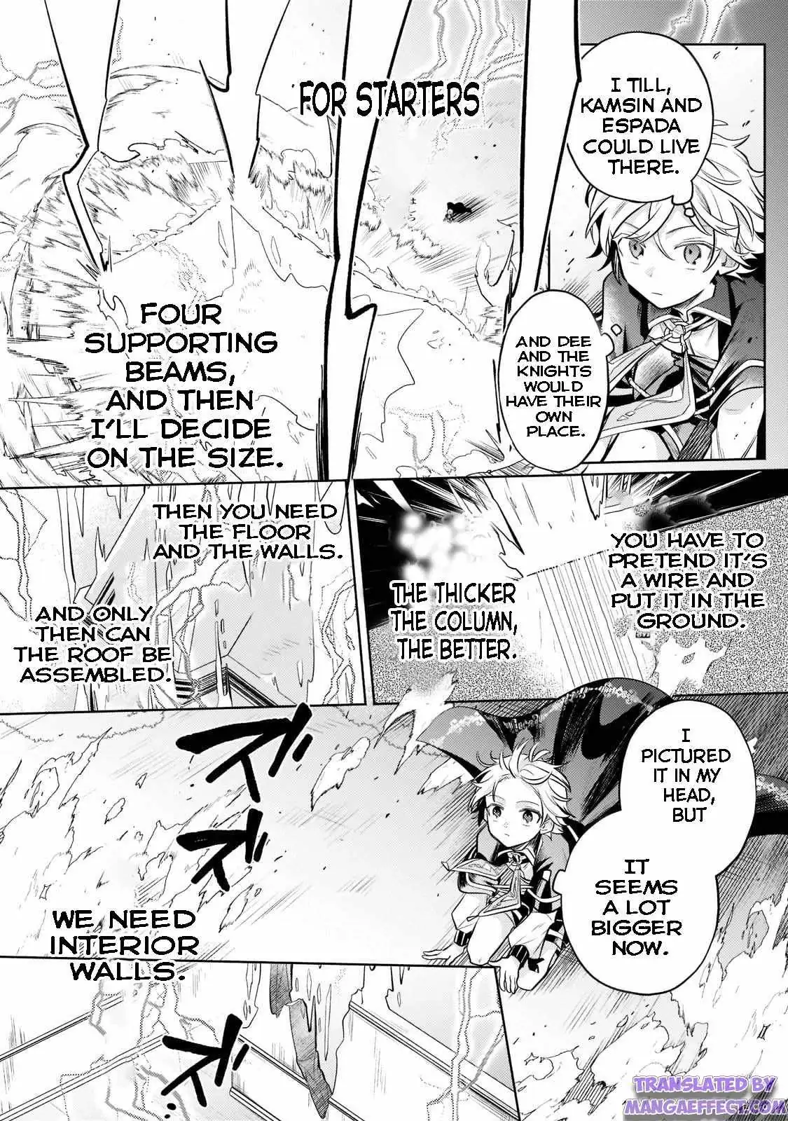 Okiraku Ryoushu no Tanoshii Ryouchi Bouei ~Seisan-kei Majutsu de Na mo na Kimura wo Saikyou no Jousai Toshi ni~ Chapter 9.2 — Page 4