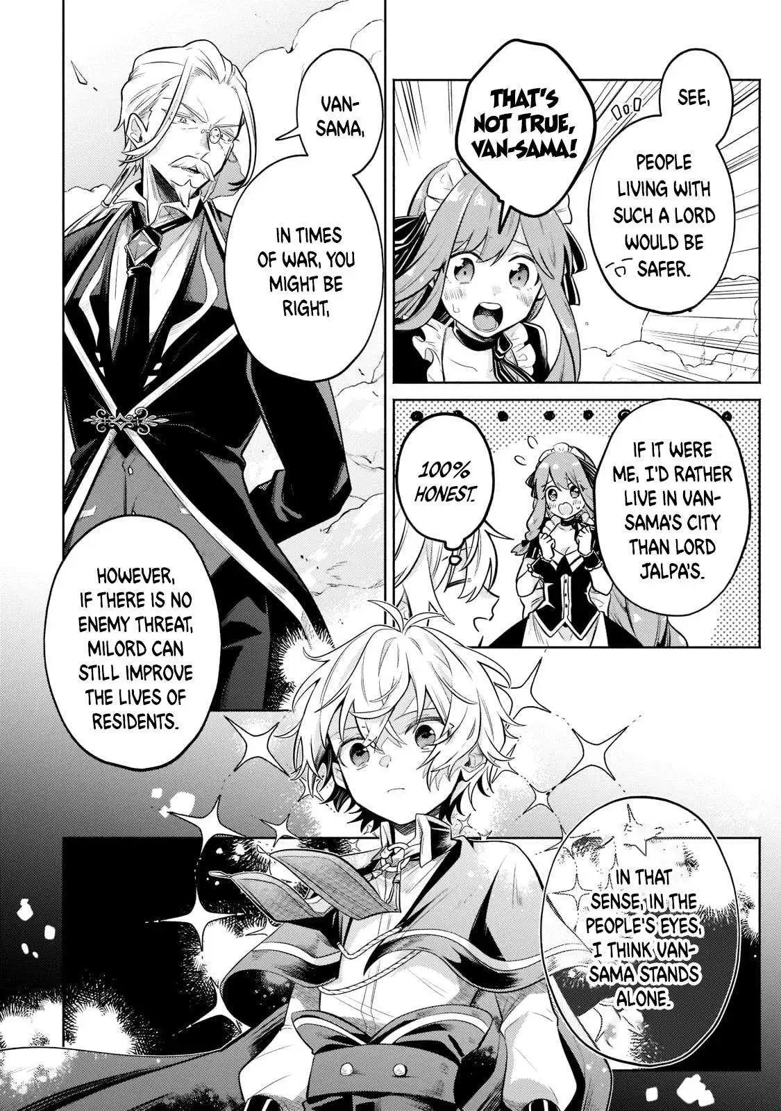 Okiraku Ryoushu no Tanoshii Ryouchi Bouei ~Seisan-kei Majutsu de Na mo na Kimura wo Saikyou no Jousai Toshi ni~ Chapter 9 — Page 21