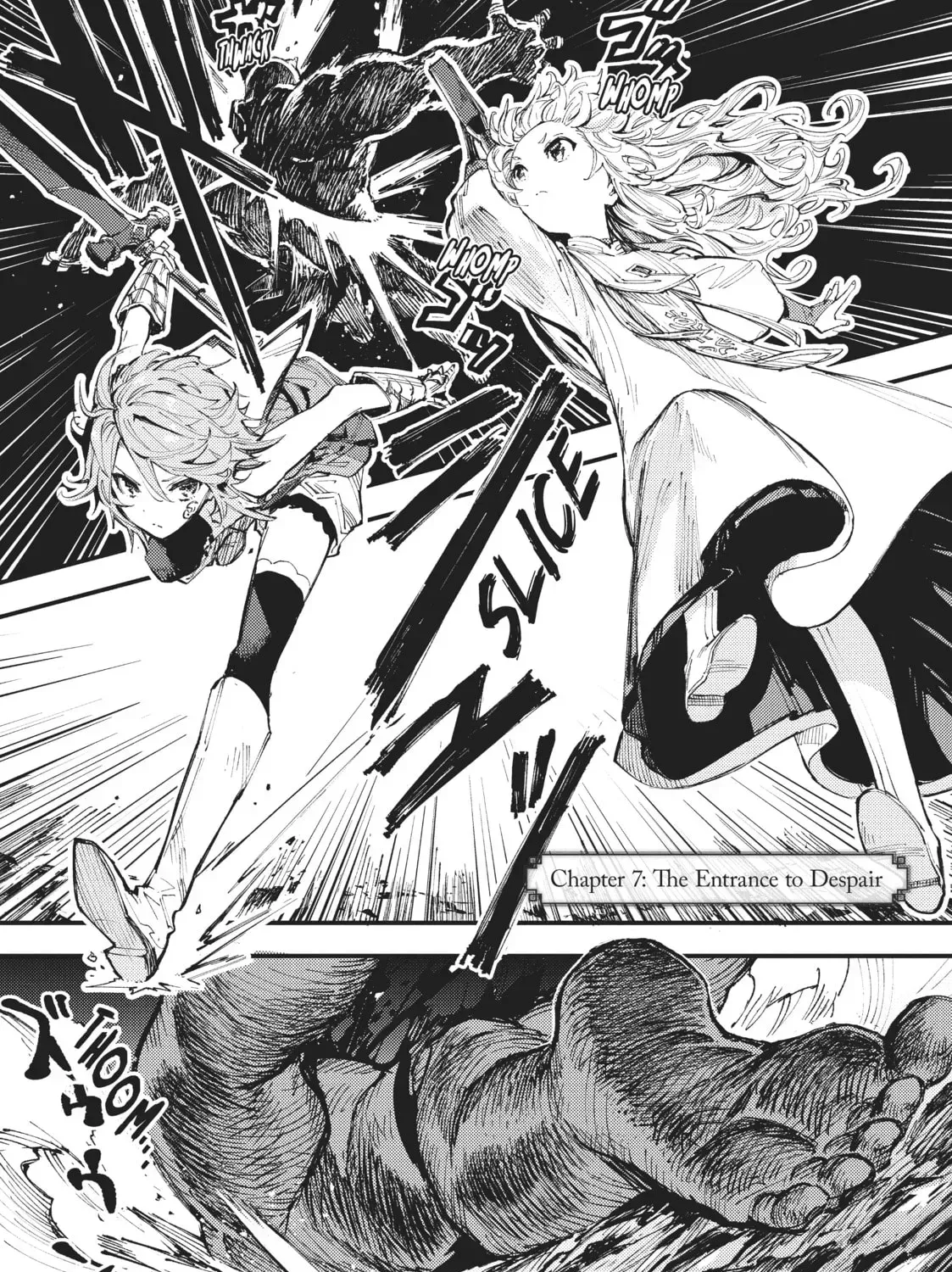 "Omae Gotoki ga Maou ni Kateru to Omou na" to Yuusha Party o Tsuihou Sareta node, Outo de Kimama ni Kurashitai THE COMIC Chapter 7 — Page 1