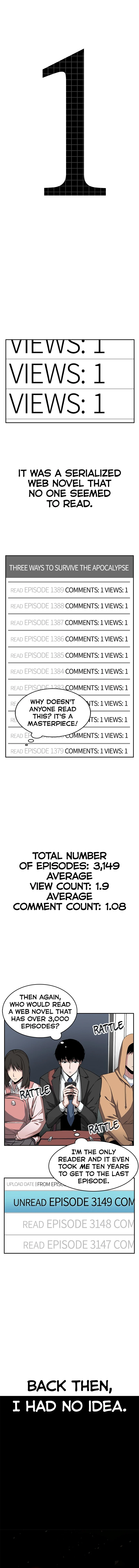 Omniscient Reader’s Viewpoint Chapter 0 — Page 1