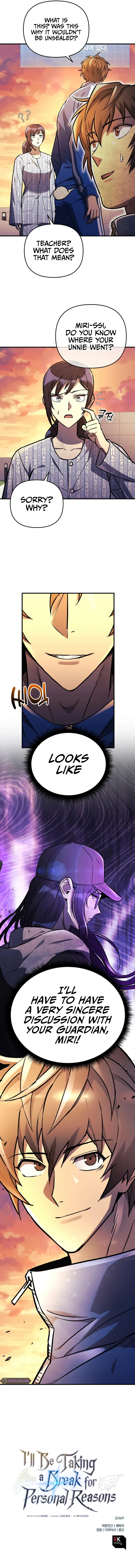 On Hiatus: God's Personal Reasons (Novel) Chapter 31 — Page 12
