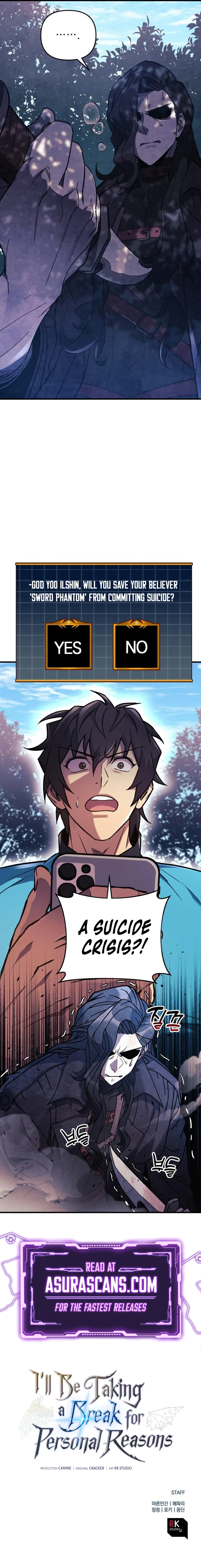 On Hiatus: God's Personal Reasons (Novel) Chapter 36 — Page 10