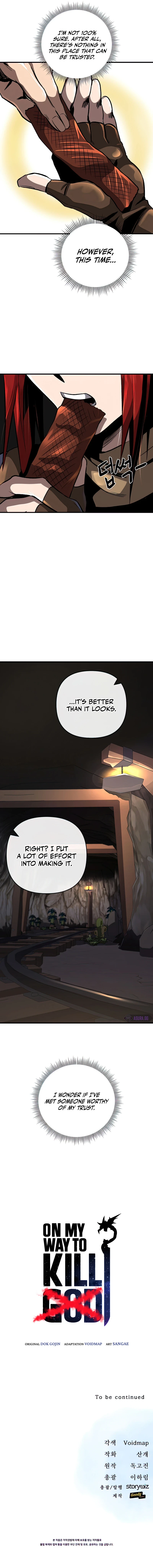 On My Way to Kill God Chapter 30 — Page 10
