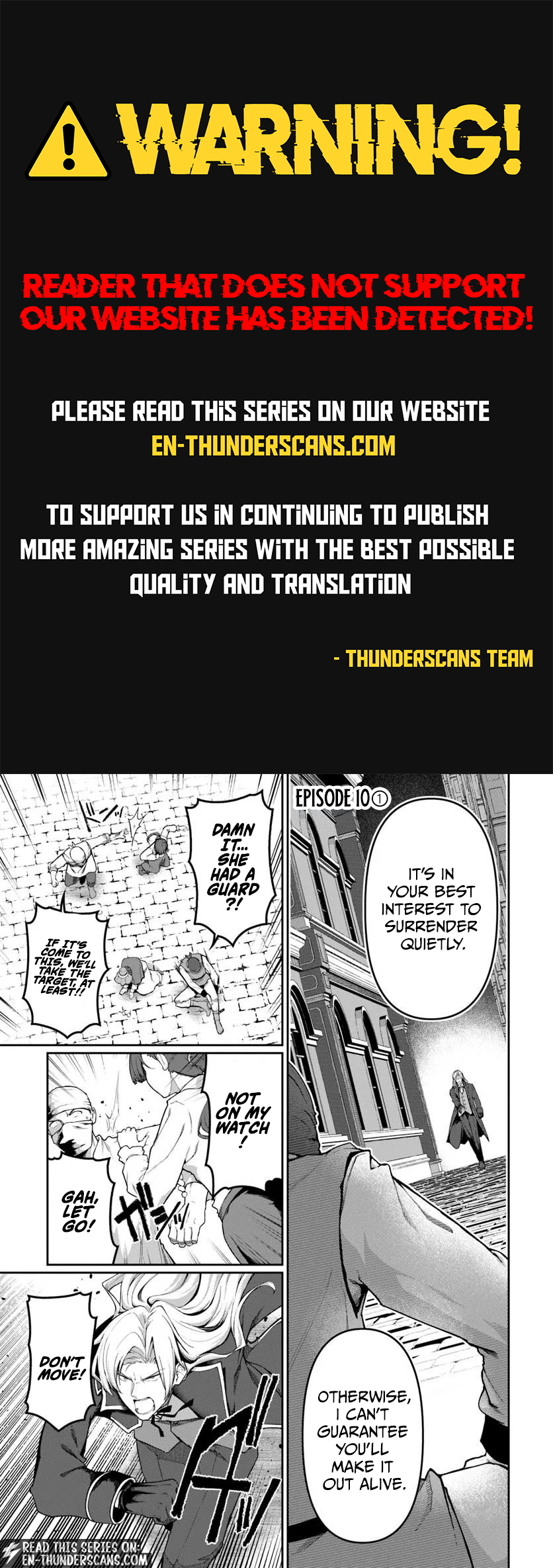Ore, Akuyaku Kishidanchou ni Tensei suru Chapter 10.1 — Page 1