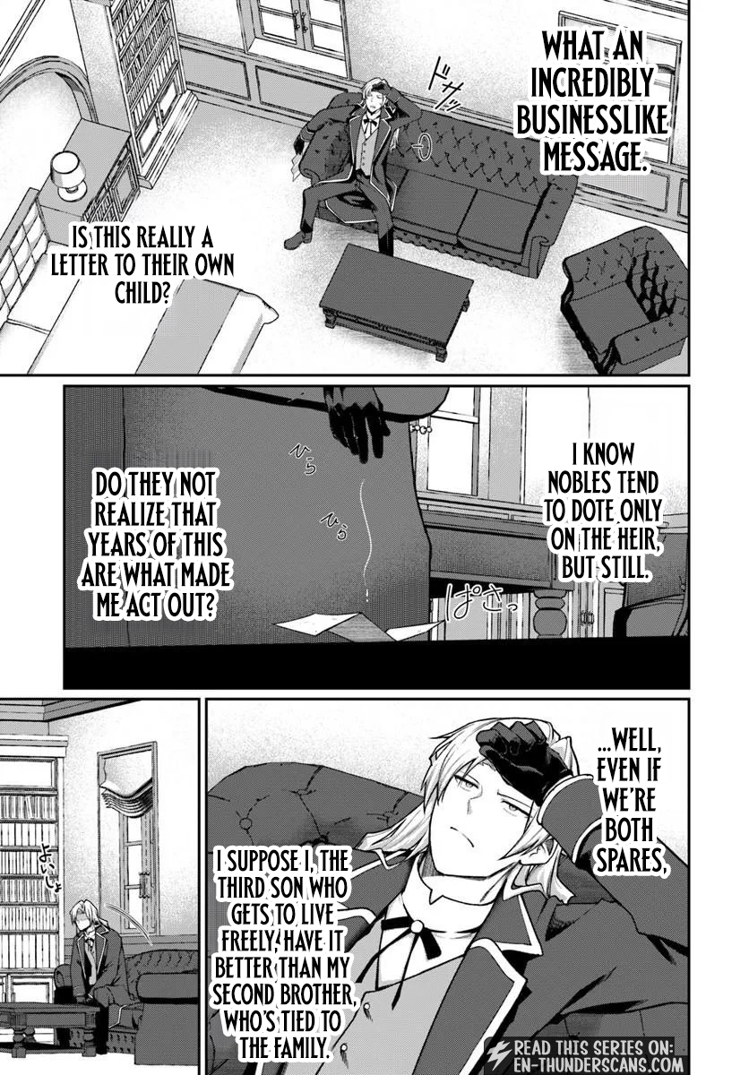 Ore, Akuyaku Kishidanchou ni Tensei suru Chapter 10.2 — Page 3