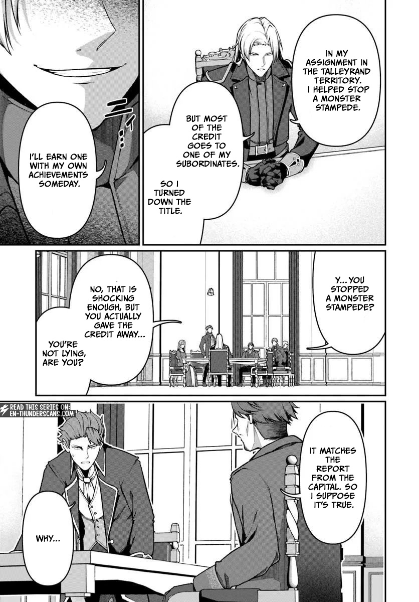 Ore, Akuyaku Kishidanchou ni Tensei suru Chapter 13.1 — Page 7