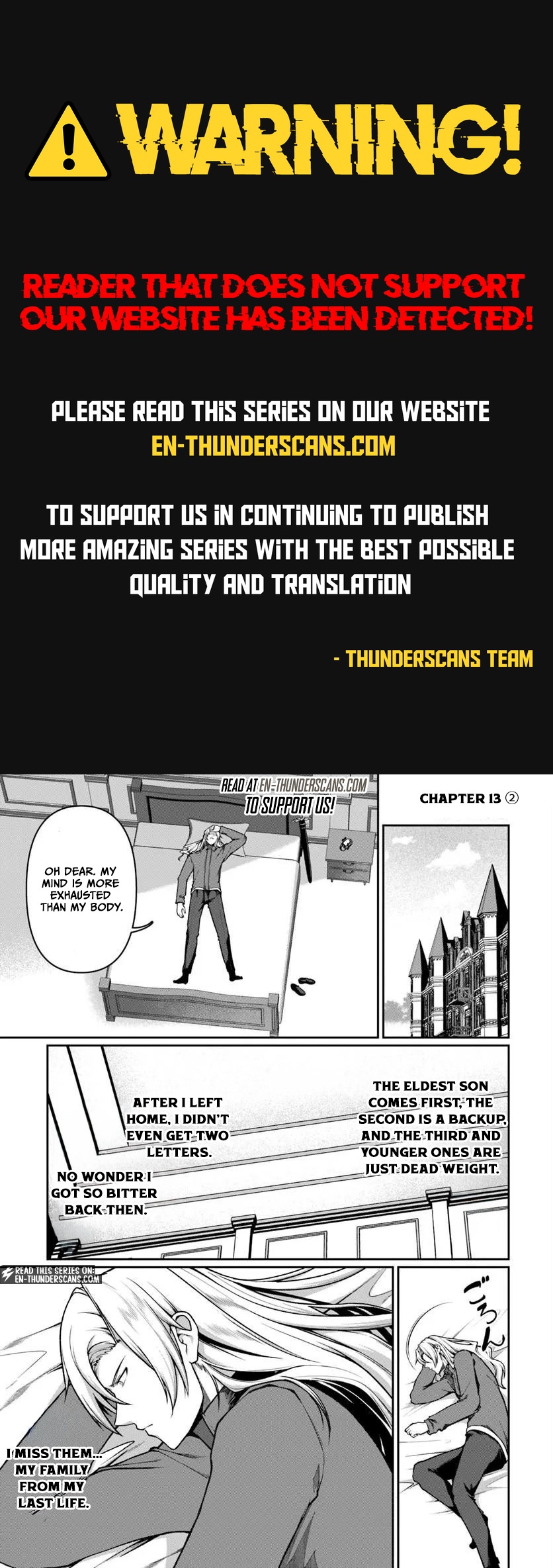 Ore, Akuyaku Kishidanchou ni Tensei suru Chapter 13.2 — Page 1