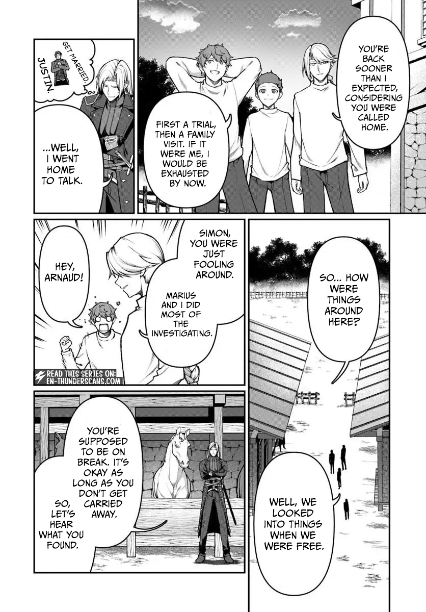 Ore, Akuyaku Kishidanchou ni Tensei suru Chapter 15.1 — Page 4