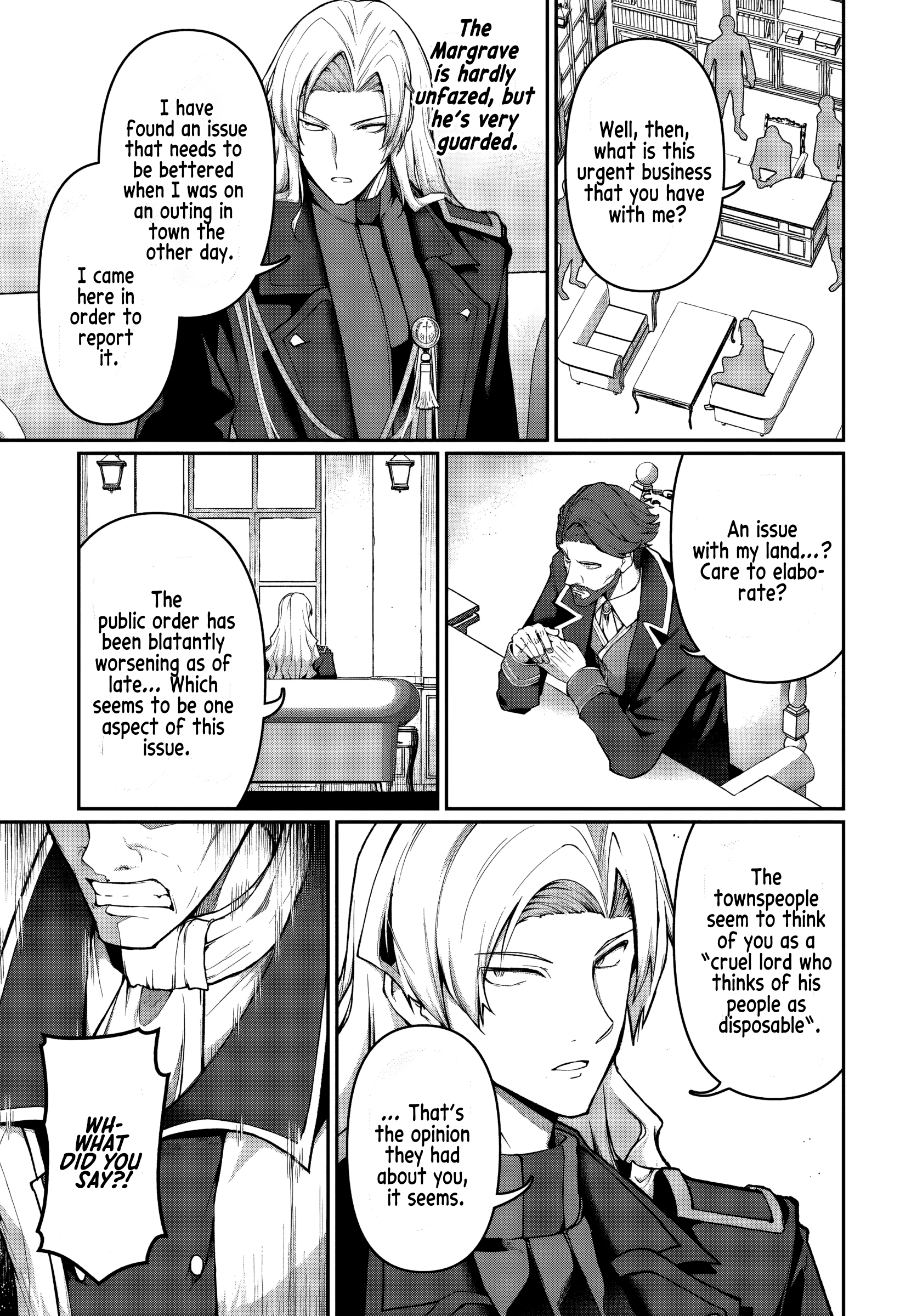 Ore, Akuyaku Kishidanchou ni Tensei suru Chapter 2 — Page 24