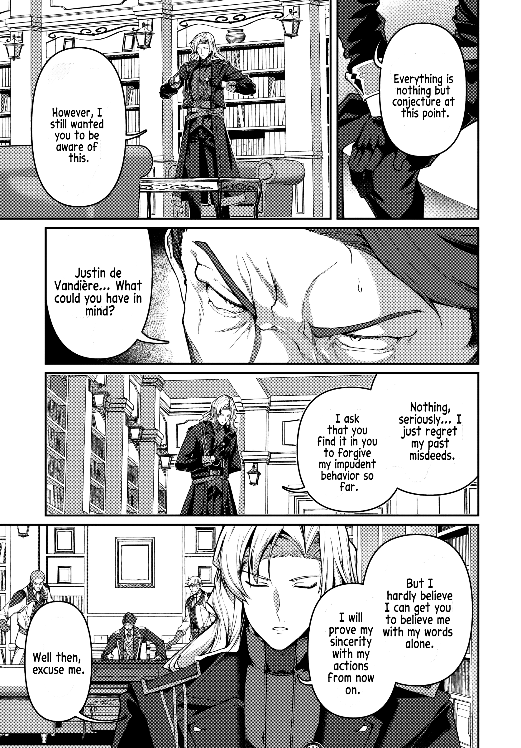 Ore, Akuyaku Kishidanchou ni Tensei suru Chapter 2 — Page 32