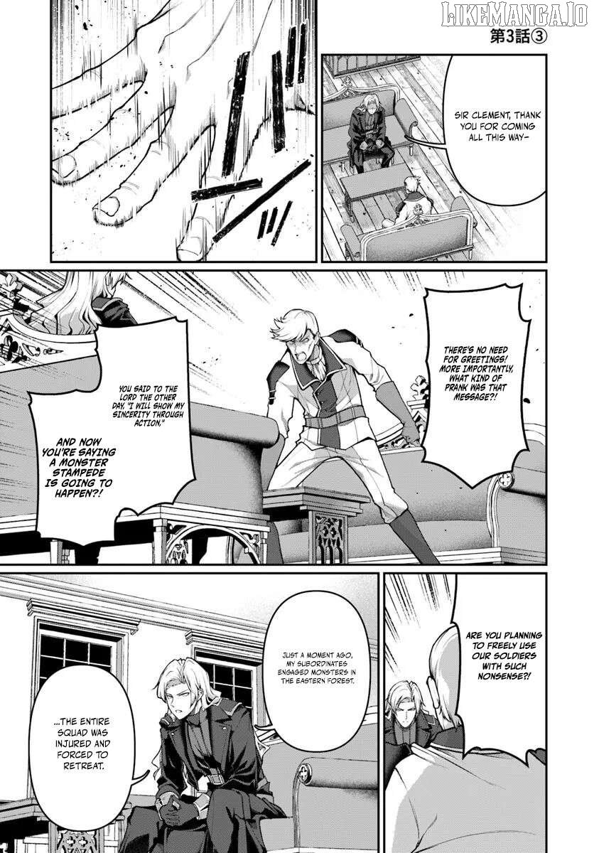 Ore, Akuyaku Kishidanchou ni Tensei suru Chapter 3.3 — Page 1