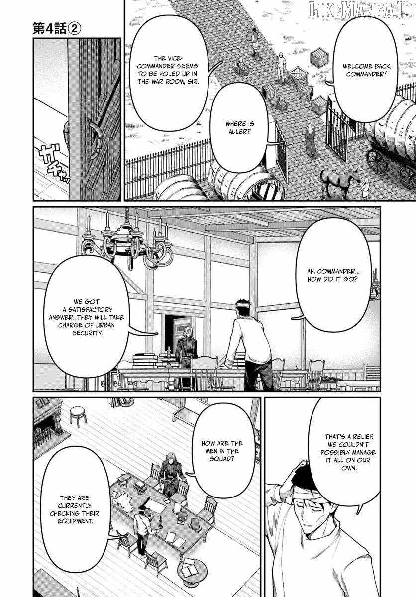 Ore, Akuyaku Kishidanchou ni Tensei suru Chapter 4.2 — Page 4