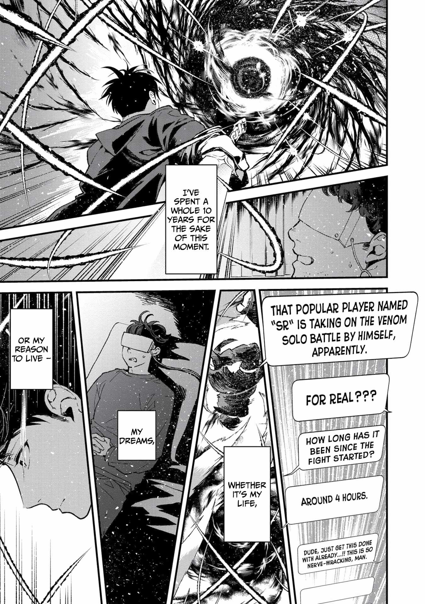 Ore, Yuusha ja Nai desukara.: VR Sekai no Chouten ni Kunrin Seshi Otoko. Tensei shi, Level 1 no Mushoku kara Restart Suru Chapter 1 — Page 3