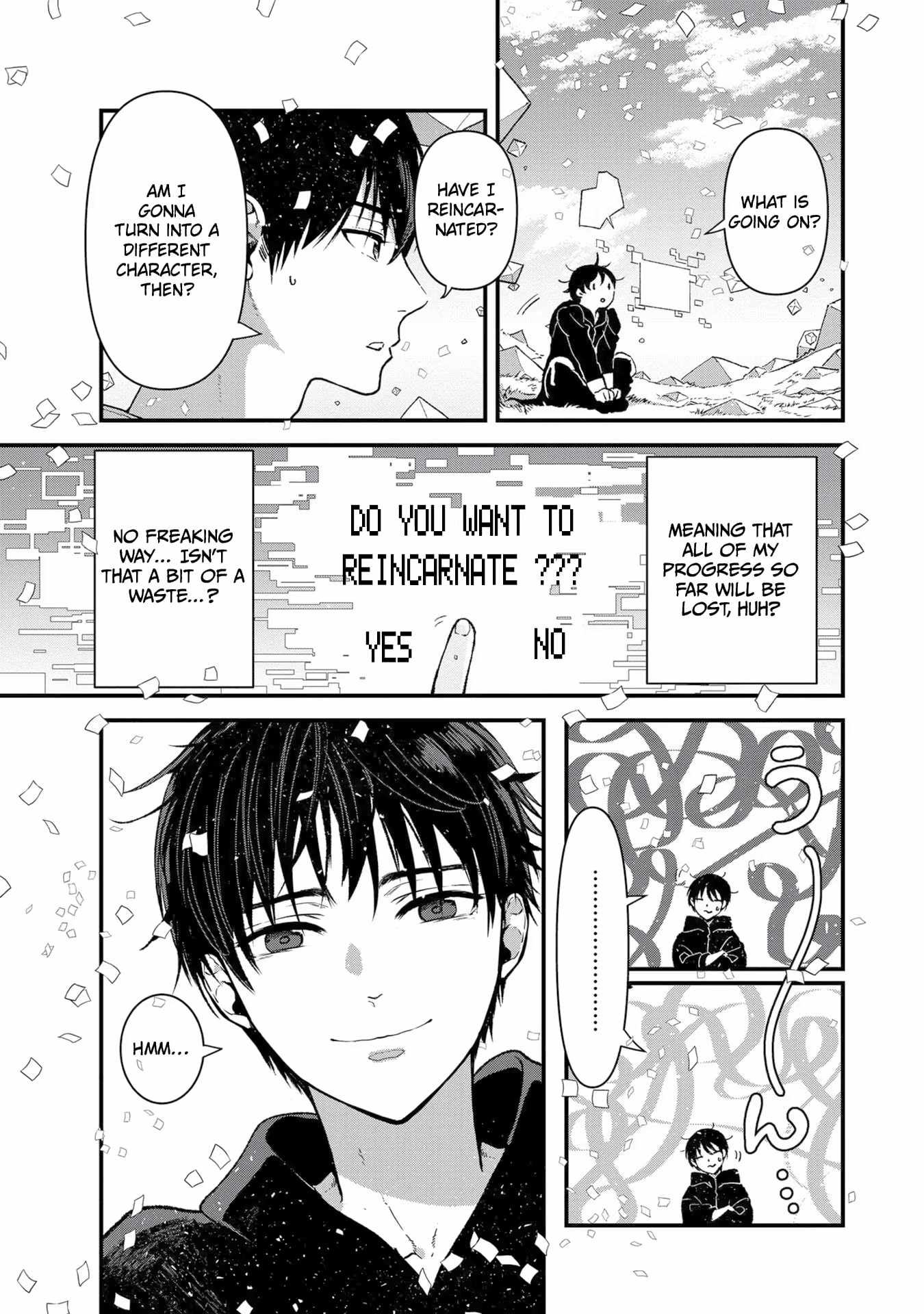 Ore, Yuusha ja Nai desukara.: VR Sekai no Chouten ni Kunrin Seshi Otoko. Tensei shi, Level 1 no Mushoku kara Restart Suru Chapter 1 — Page 9