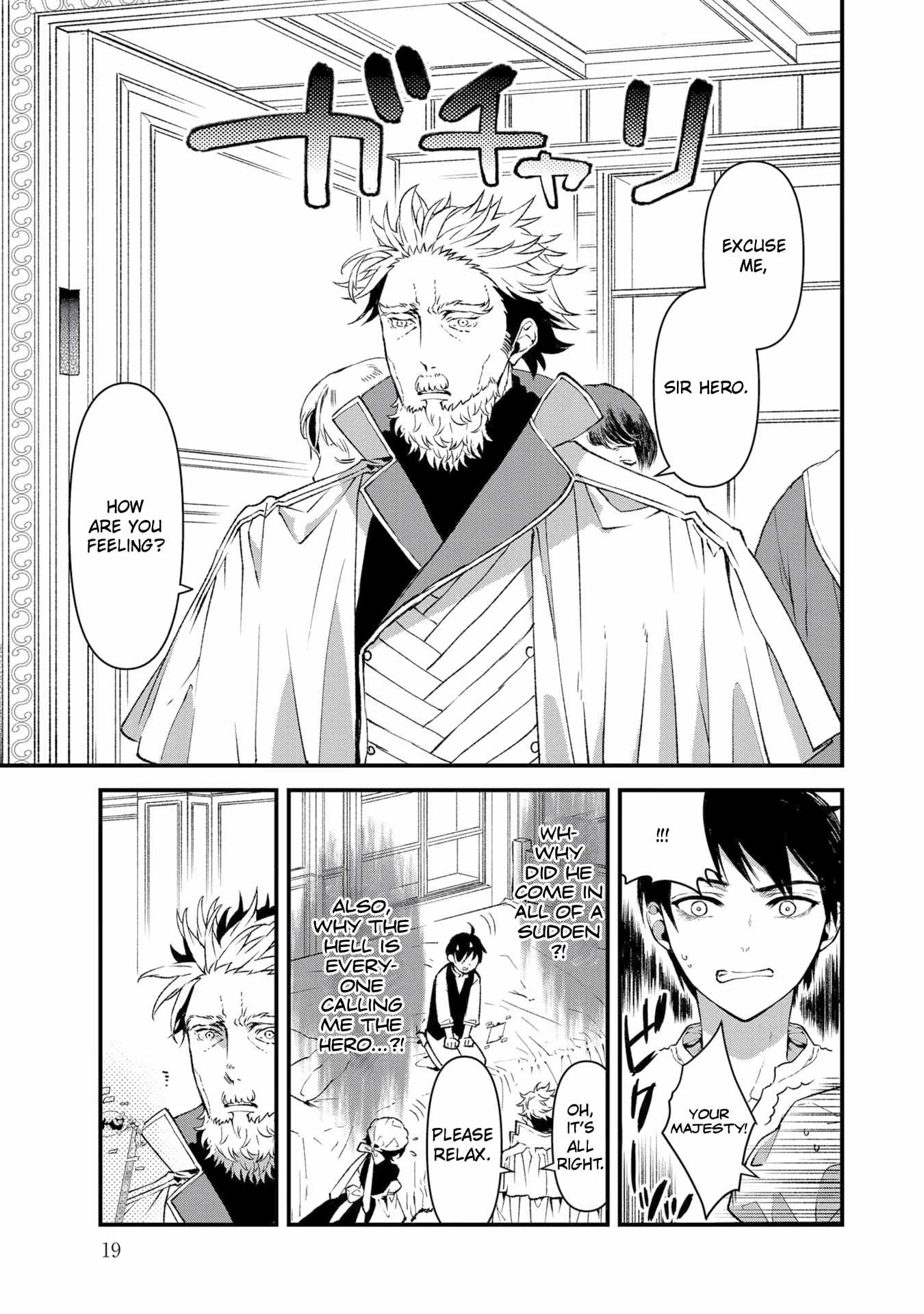 Ore, Yuusha ja Nai desukara.: VR Sekai no Chouten ni Kunrin Seshi Otoko. Tensei shi, Level 1 no Mushoku kara Restart Suru Chapter 1 — Page 19