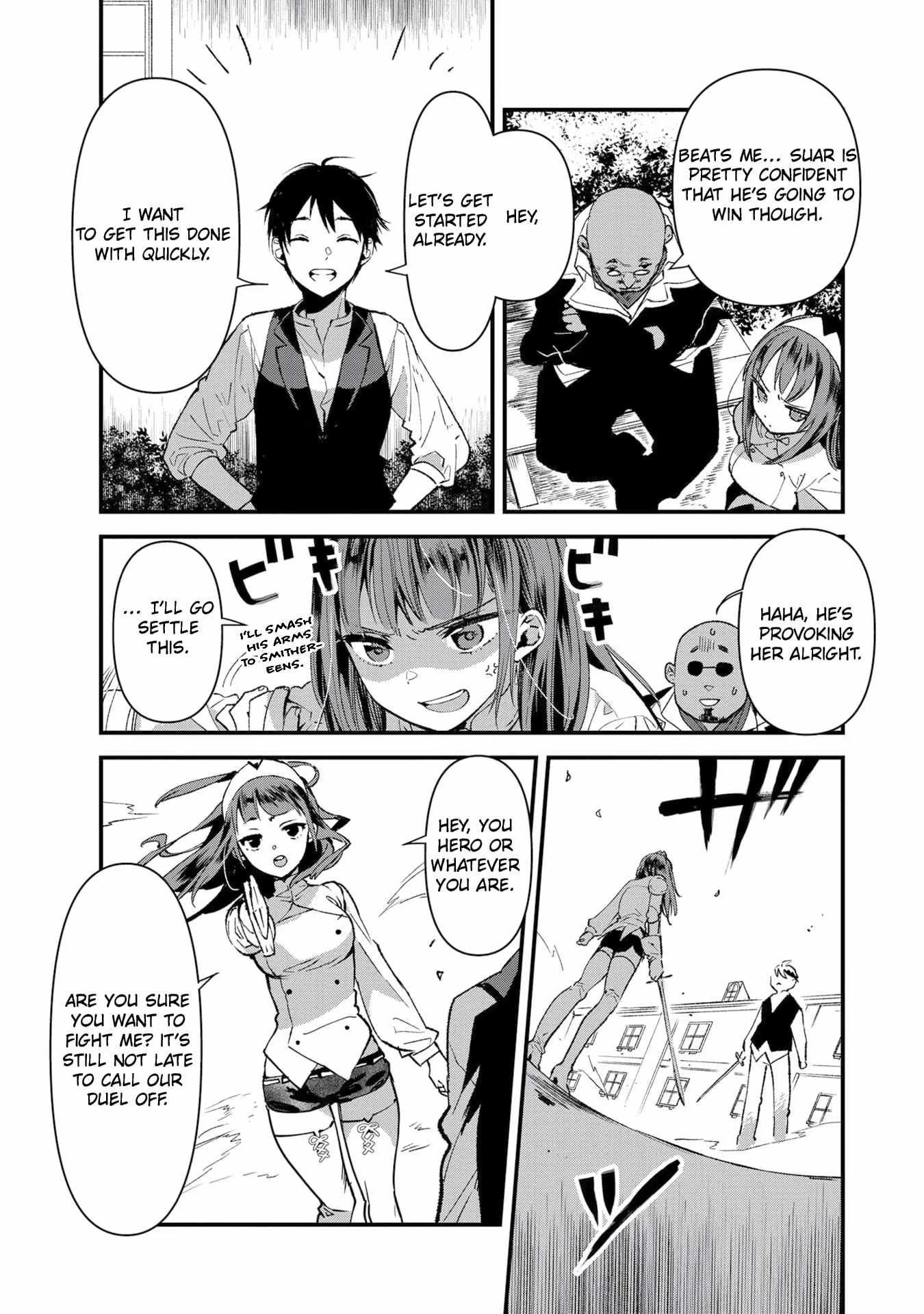 Ore, Yuusha ja Nai desukara.: VR Sekai no Chouten ni Kunrin Seshi Otoko. Tensei shi, Level 1 no Mushoku kara Restart Suru Chapter 1 — Page 39
