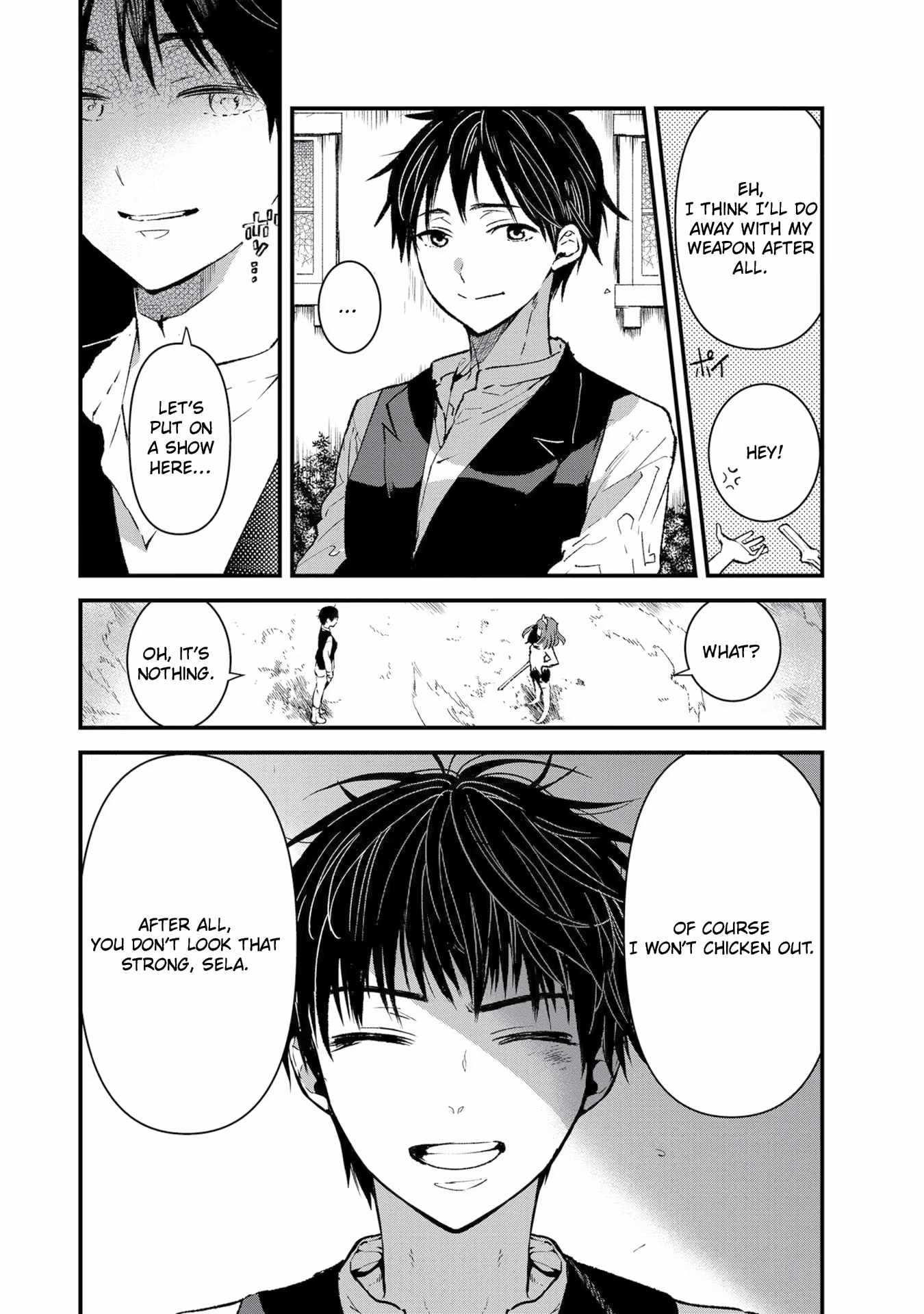 Ore, Yuusha ja Nai desukara.: VR Sekai no Chouten ni Kunrin Seshi Otoko. Tensei shi, Level 1 no Mushoku kara Restart Suru Chapter 1 — Page 40