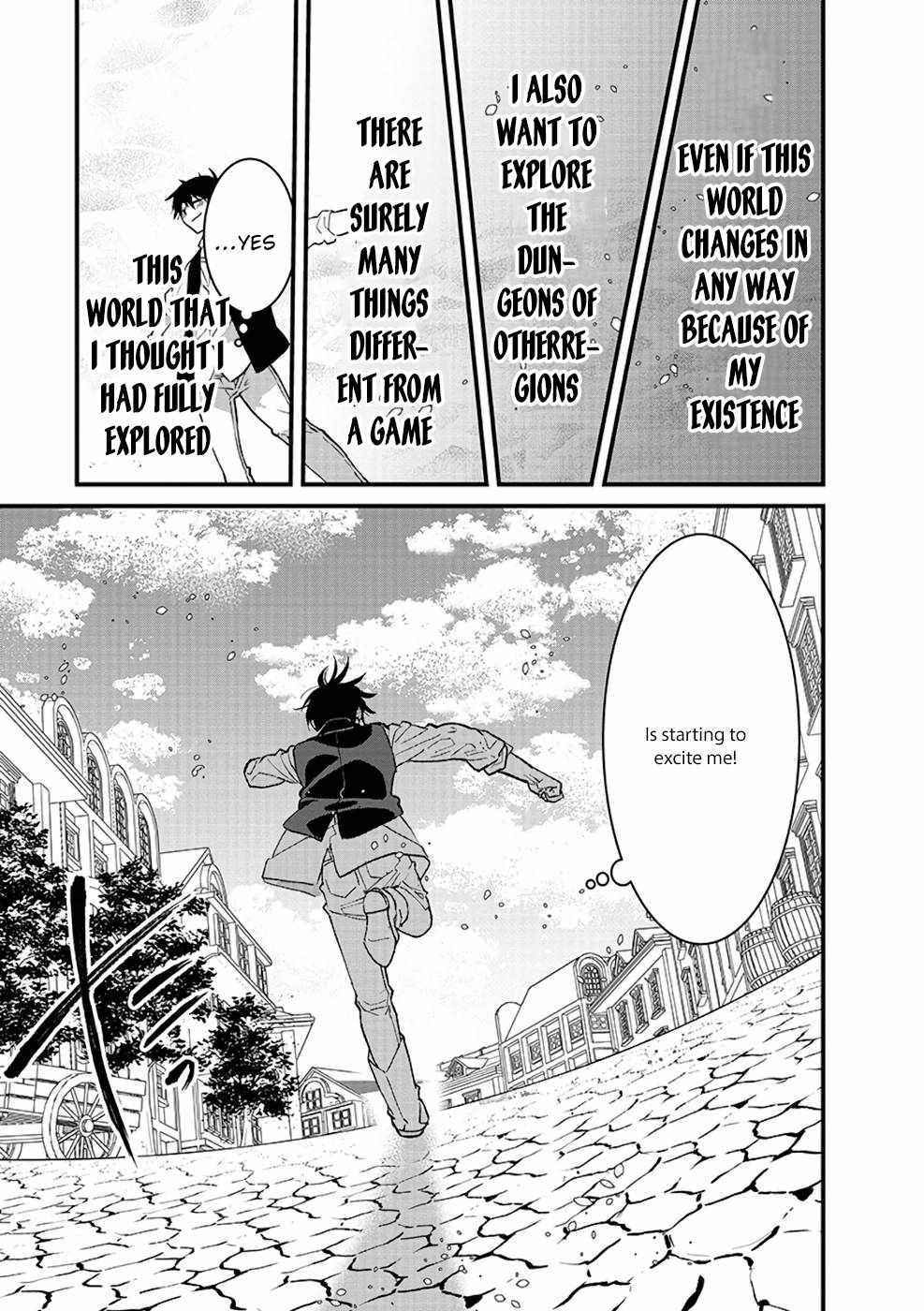 Ore, Yuusha ja Nai desukara.: VR Sekai no Chouten ni Kunrin Seshi Otoko. Tensei shi, Level 1 no Mushoku kara Restart Suru Chapter 11 — Page 33