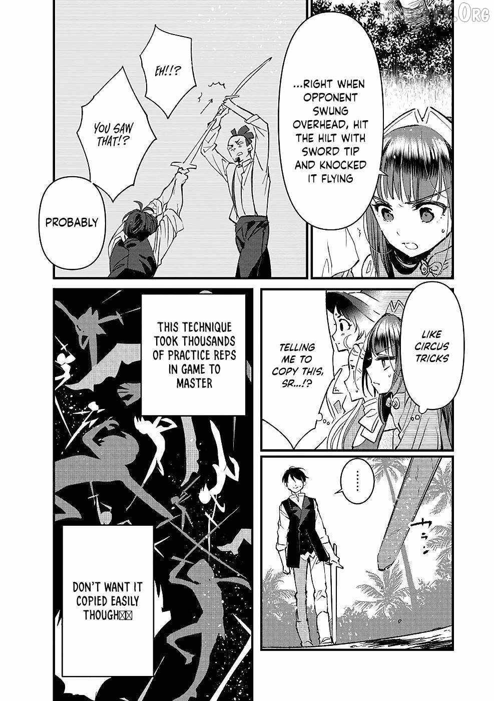 Ore, Yuusha ja Nai desukara.: VR Sekai no Chouten ni Kunrin Seshi Otoko. Tensei shi, Level 1 no Mushoku kara Restart Suru Chapter 14 — Page 30