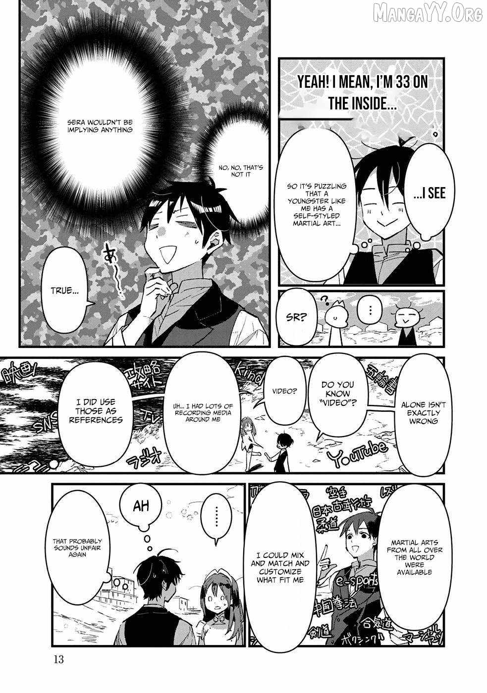 Ore, Yuusha ja Nai desukara.: VR Sekai no Chouten ni Kunrin Seshi Otoko. Tensei shi, Level 1 no Mushoku kara Restart Suru Chapter 16 — Page 12