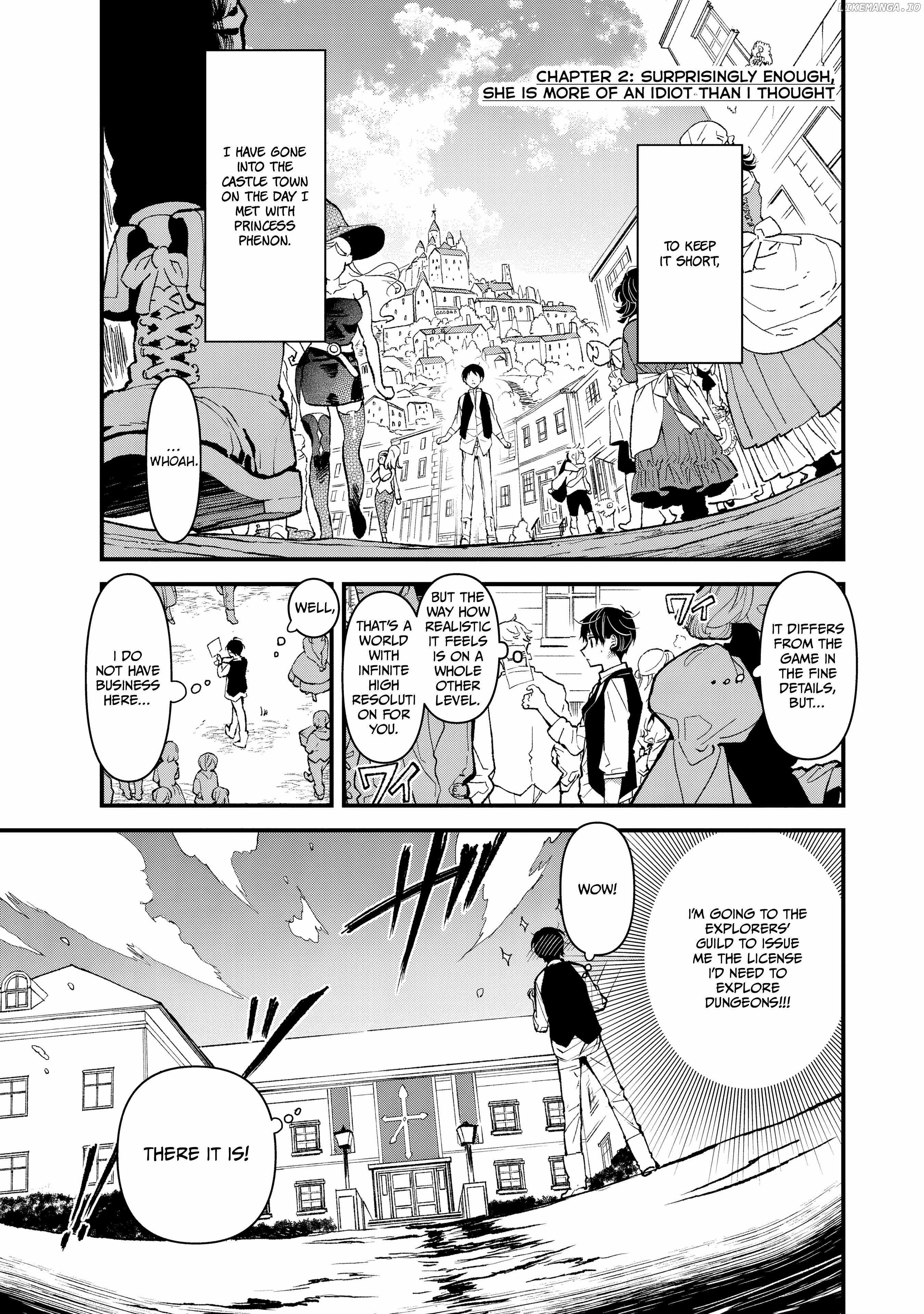 Ore, Yuusha ja Nai desukara.: VR Sekai no Chouten ni Kunrin Seshi Otoko. Tensei shi, Level 1 no Mushoku kara Restart Suru Chapter 2 — Page 1
