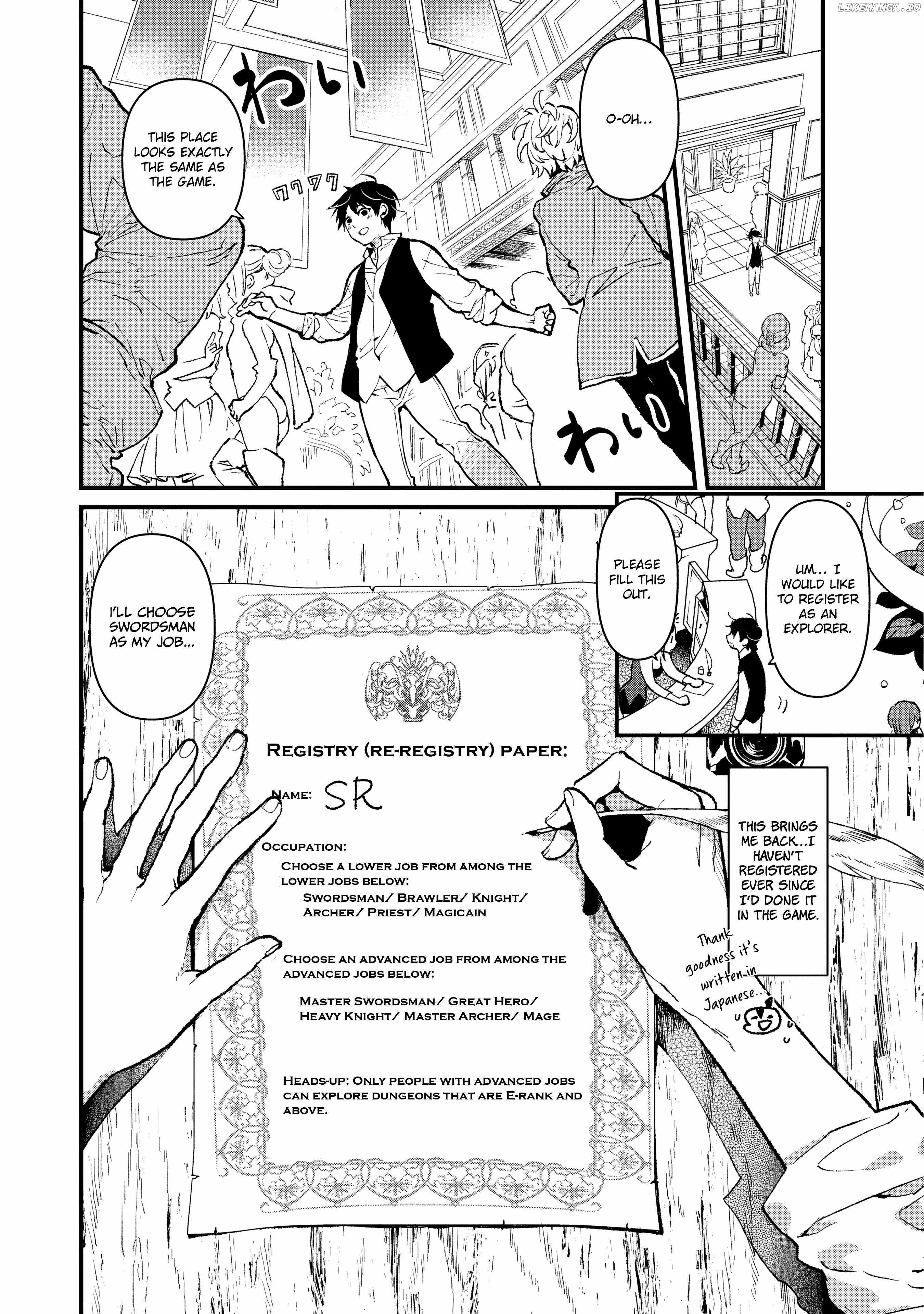 Ore, Yuusha ja Nai desukara.: VR Sekai no Chouten ni Kunrin Seshi Otoko. Tensei shi, Level 1 no Mushoku kara Restart Suru Chapter 2 — Page 2