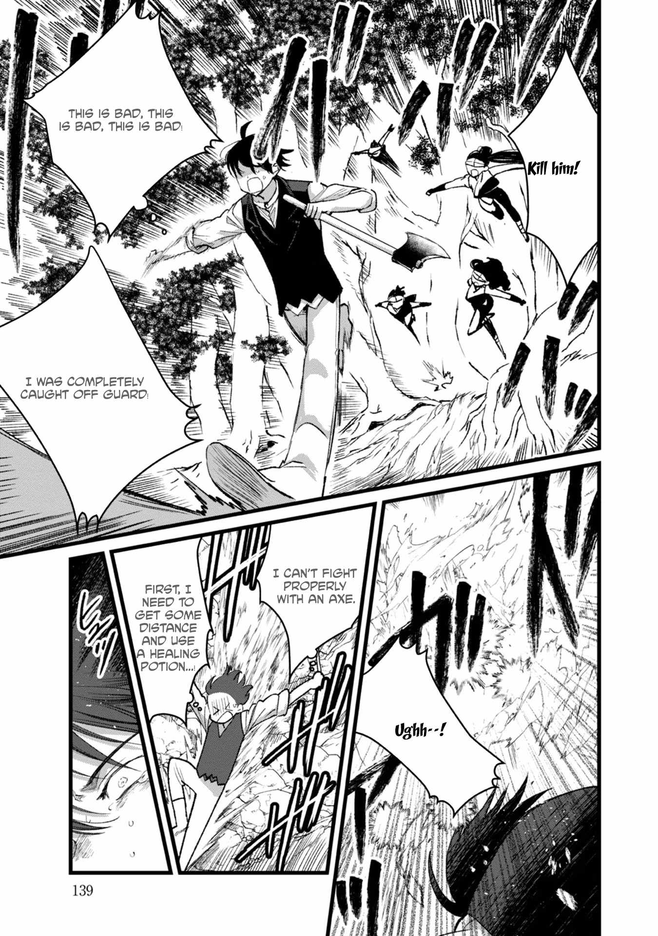 Ore, Yuusha ja Nai desukara.: VR Sekai no Chouten ni Kunrin Seshi Otoko. Tensei shi, Level 1 no Mushoku kara Restart Suru Chapter 30 — Page 4