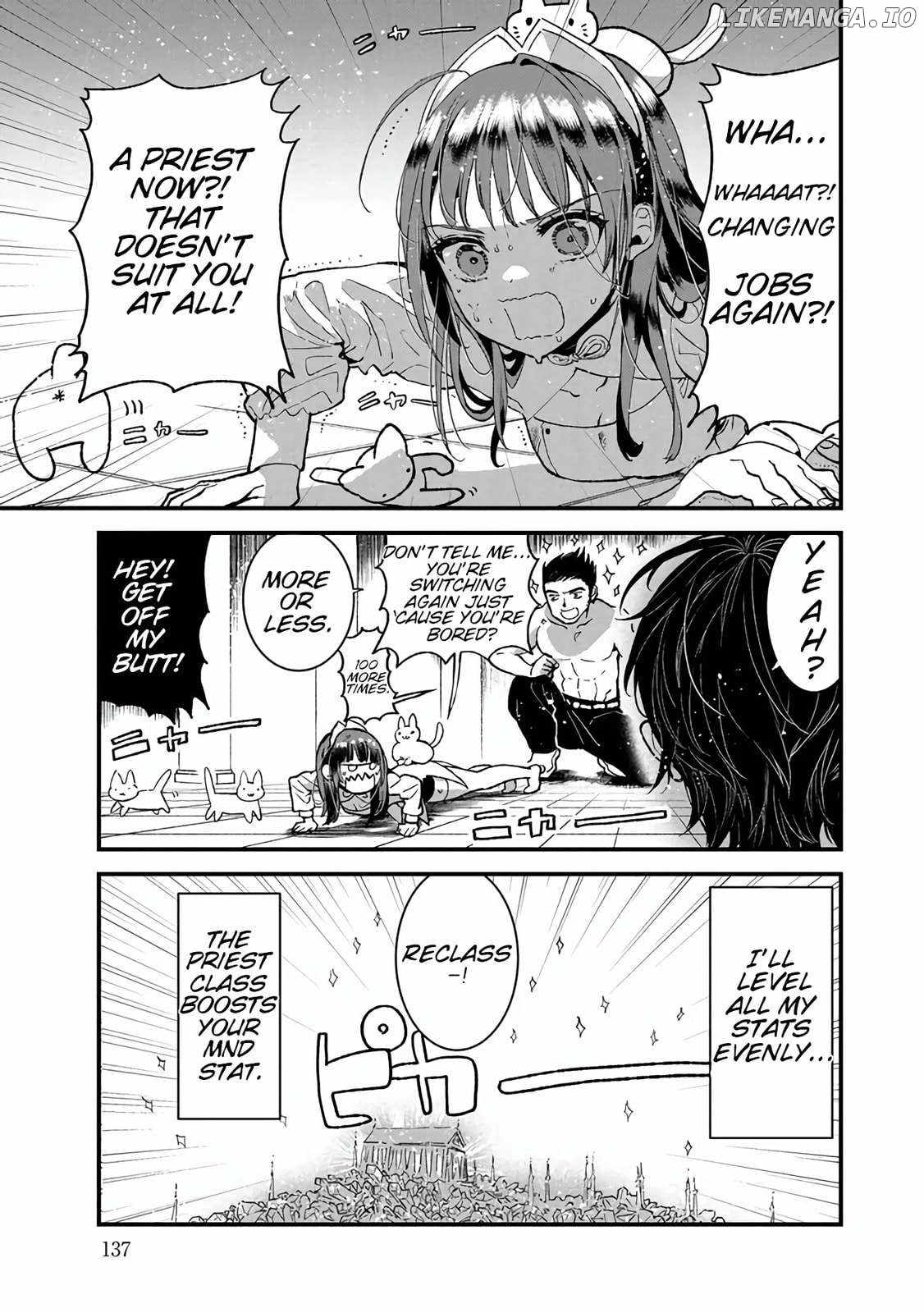 Ore, Yuusha ja Nai desukara.: VR Sekai no Chouten ni Kunrin Seshi Otoko. Tensei shi, Level 1 no Mushoku kara Restart Suru Chapter 4.5 — Page 8