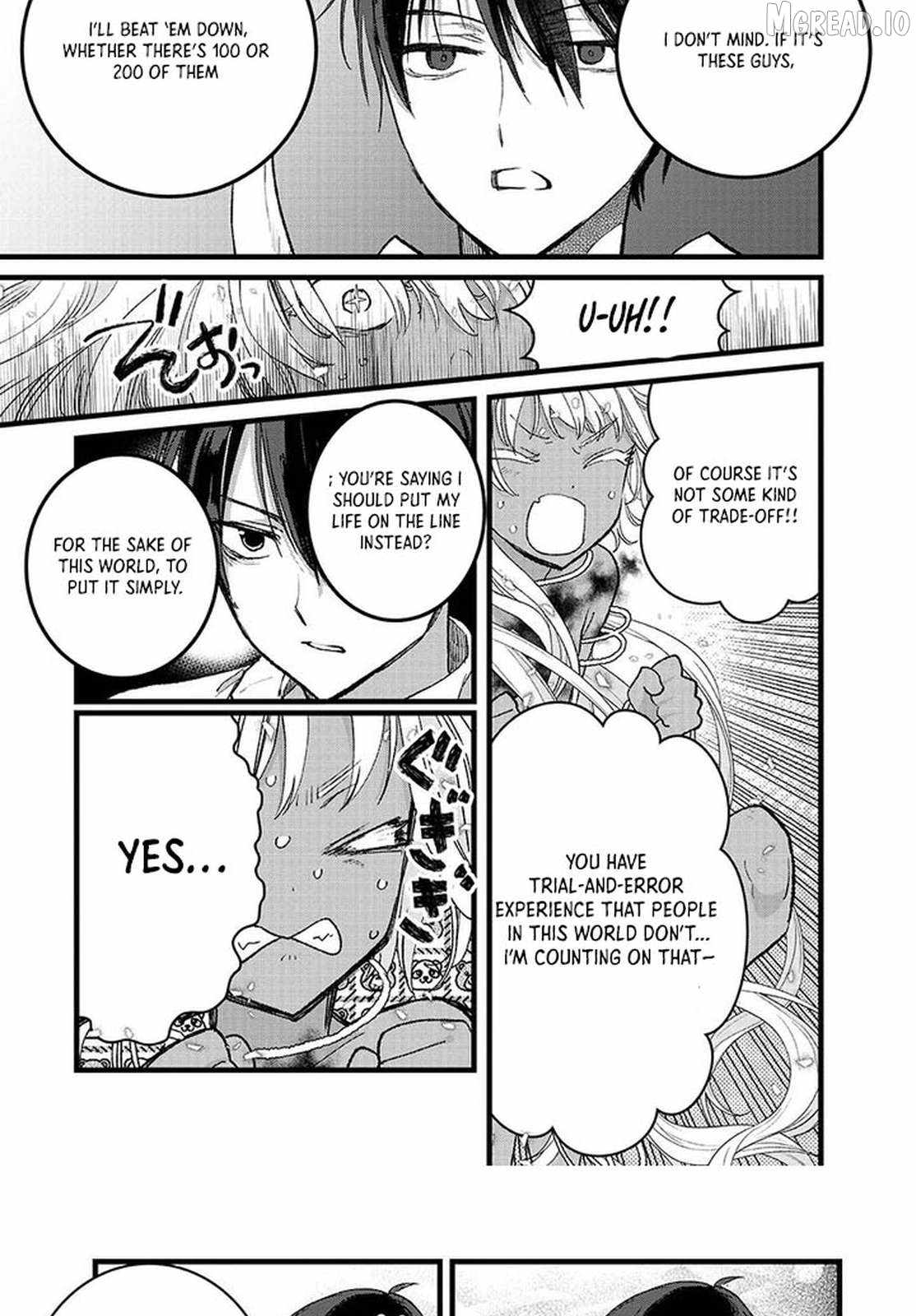 Ore, Yuusha ja Nai desukara.: VR Sekai no Chouten ni Kunrin Seshi Otoko. Tensei shi, Level 1 no Mushoku kara Restart Suru Chapter 44.2 — Page 9