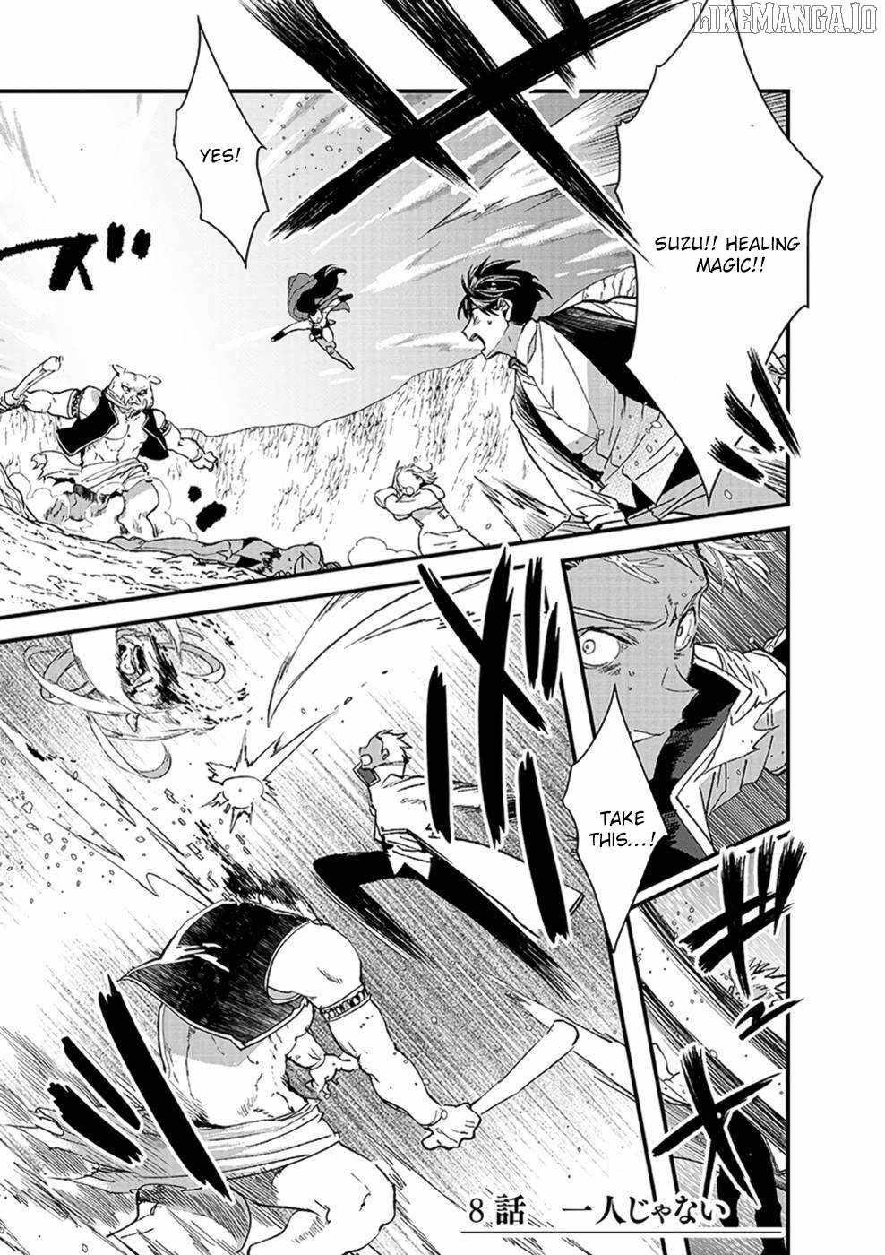 Ore, Yuusha ja Nai desukara.: VR Sekai no Chouten ni Kunrin Seshi Otoko. Tensei shi, Level 1 no Mushoku kara Restart Suru Chapter 8 — Page 1