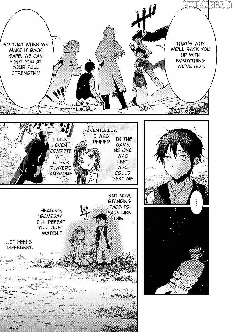 Ore, Yuusha ja Nai desukara.: VR Sekai no Chouten ni Kunrin Seshi Otoko. Tensei shi, Level 1 no Mushoku kara Restart Suru Chapter 8 — Page 21
