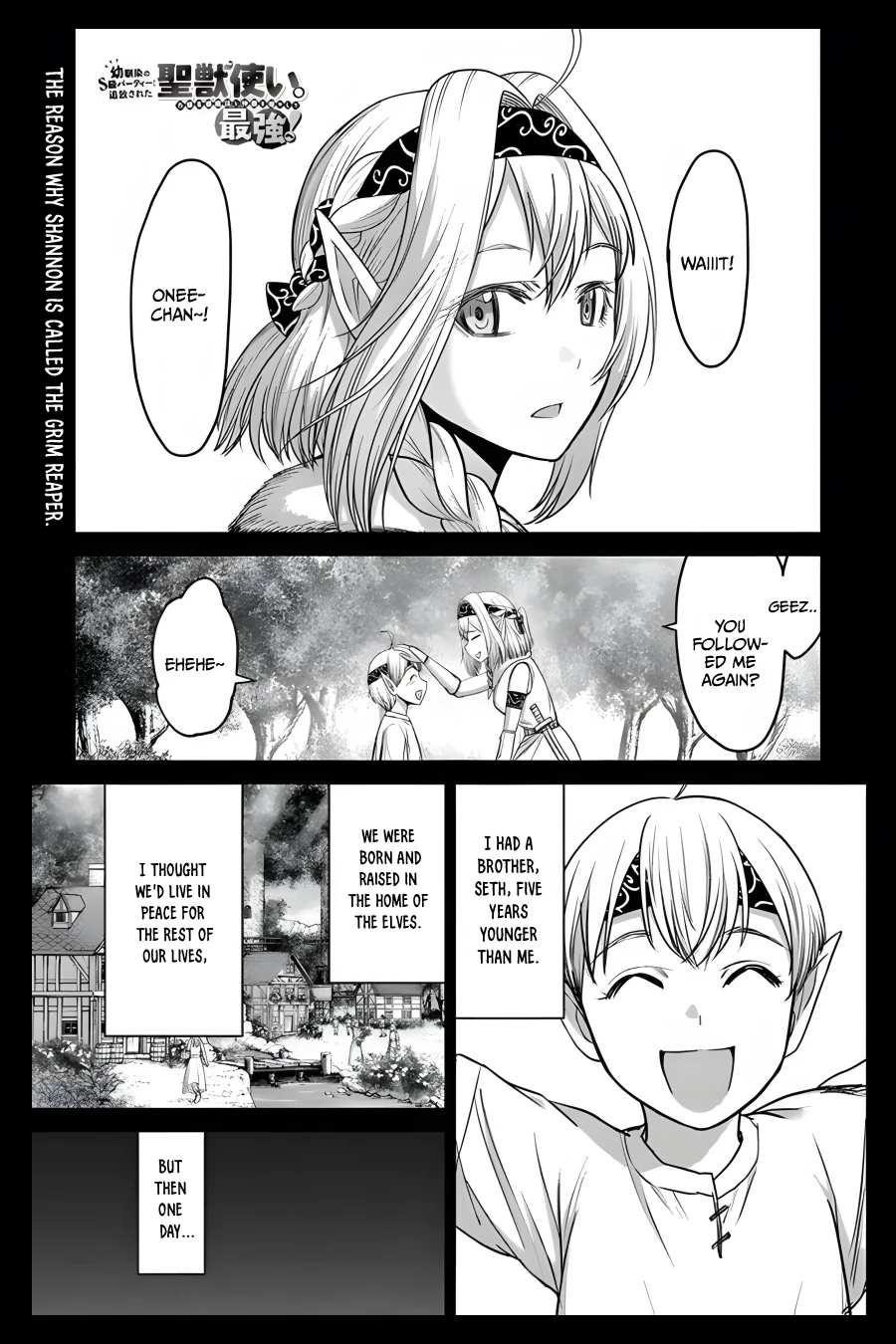 Osananajimi no S-kyuu Party kara Tsuihousareta Seijuutsukai. Bannou Shien Mahou to Nakama wo Fuyashite Saikyou e! Chapter 7 — Page 1