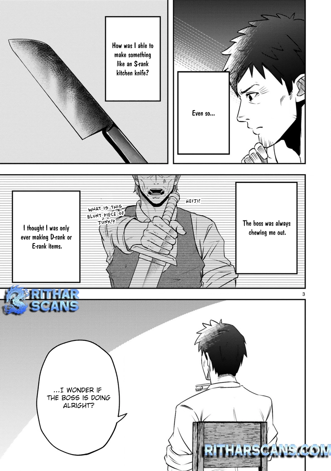 Ossan Yuusha wa Kajiya de Slow Life Hajimemashita Chapter 4 — Page 4