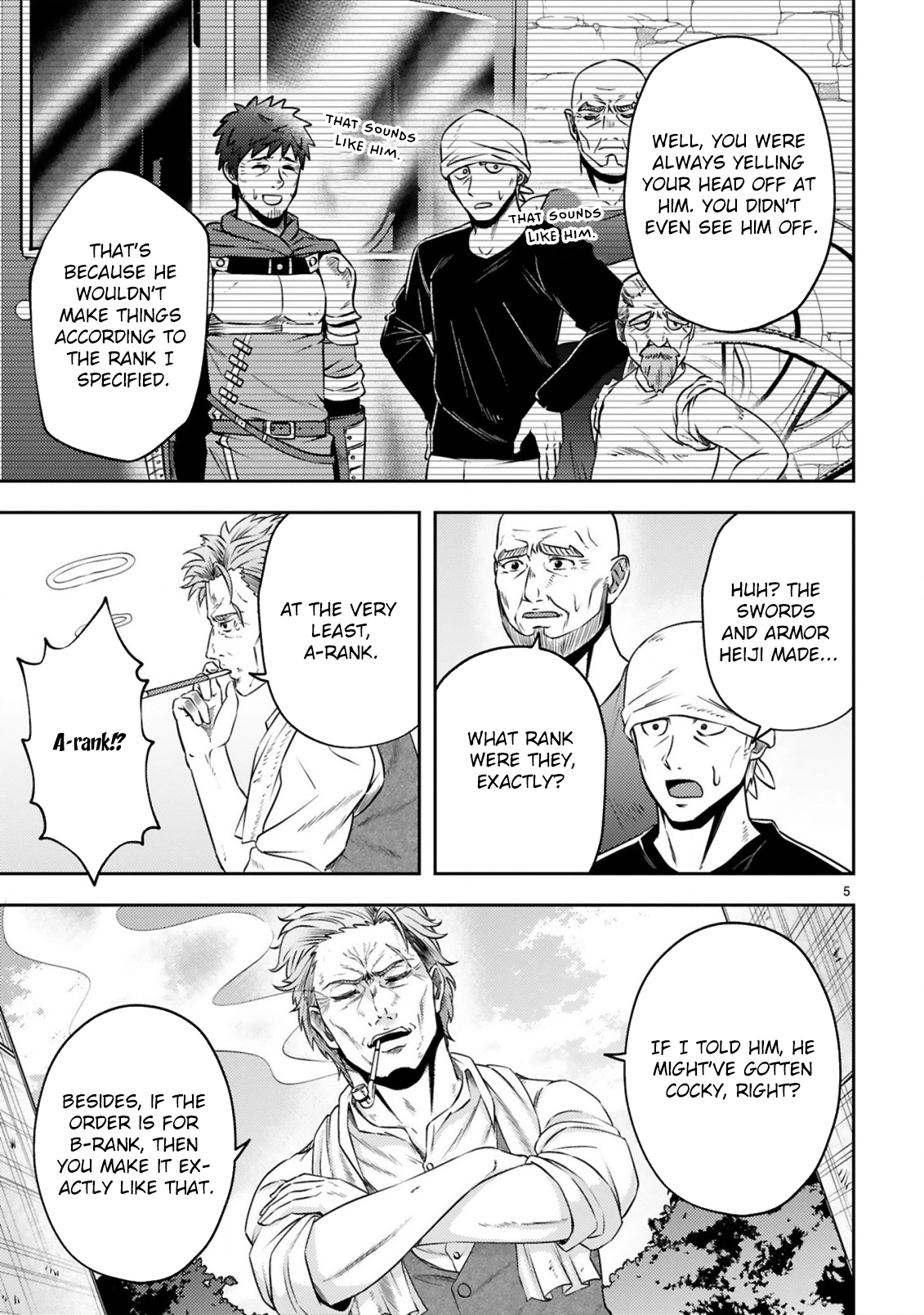 Ossan Yuusha wa Kajiya de Slow Life Hajimemashita Chapter 4 — Page 6
