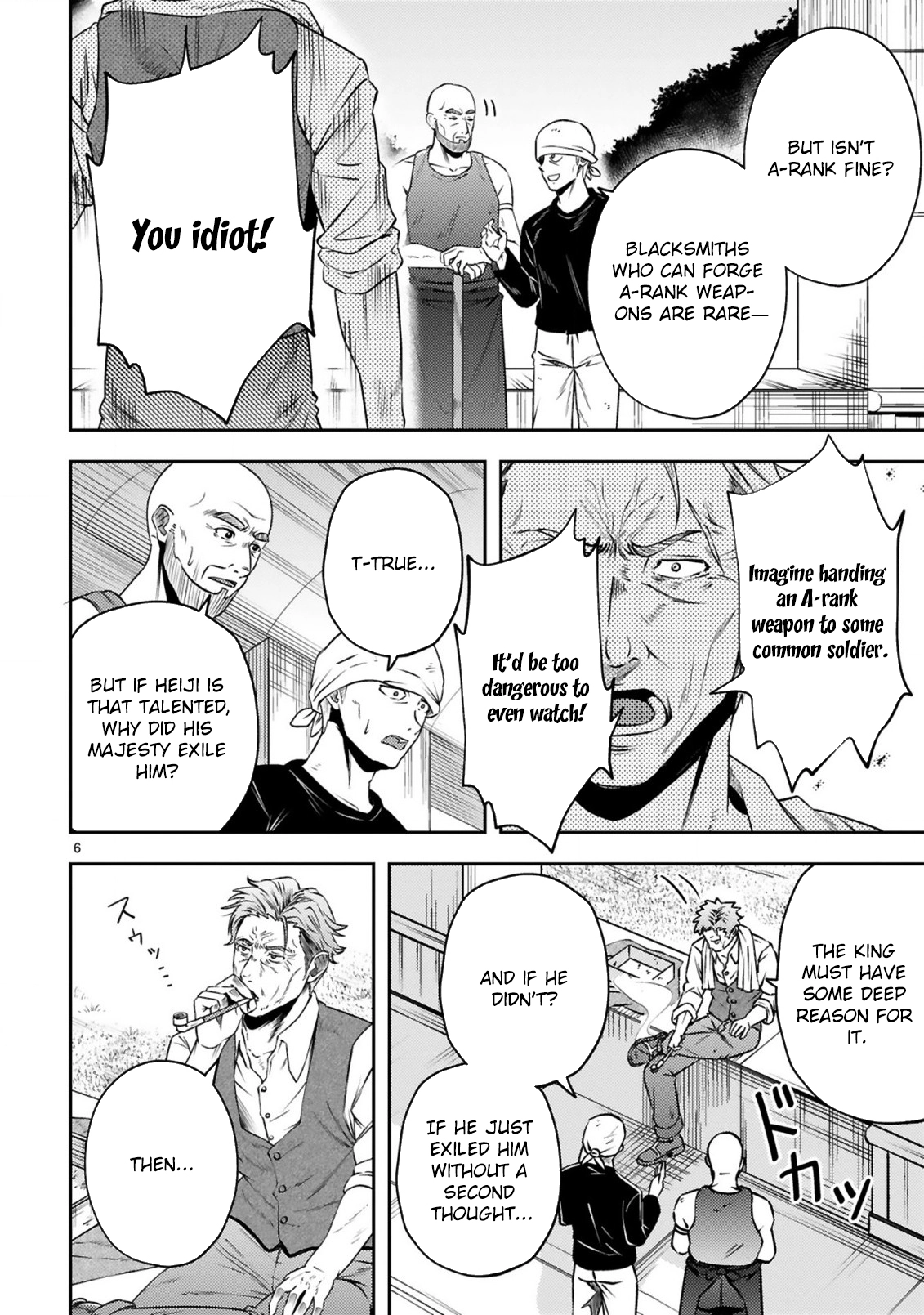 Ossan Yuusha wa Kajiya de Slow Life Hajimemashita Chapter 4 — Page 7
